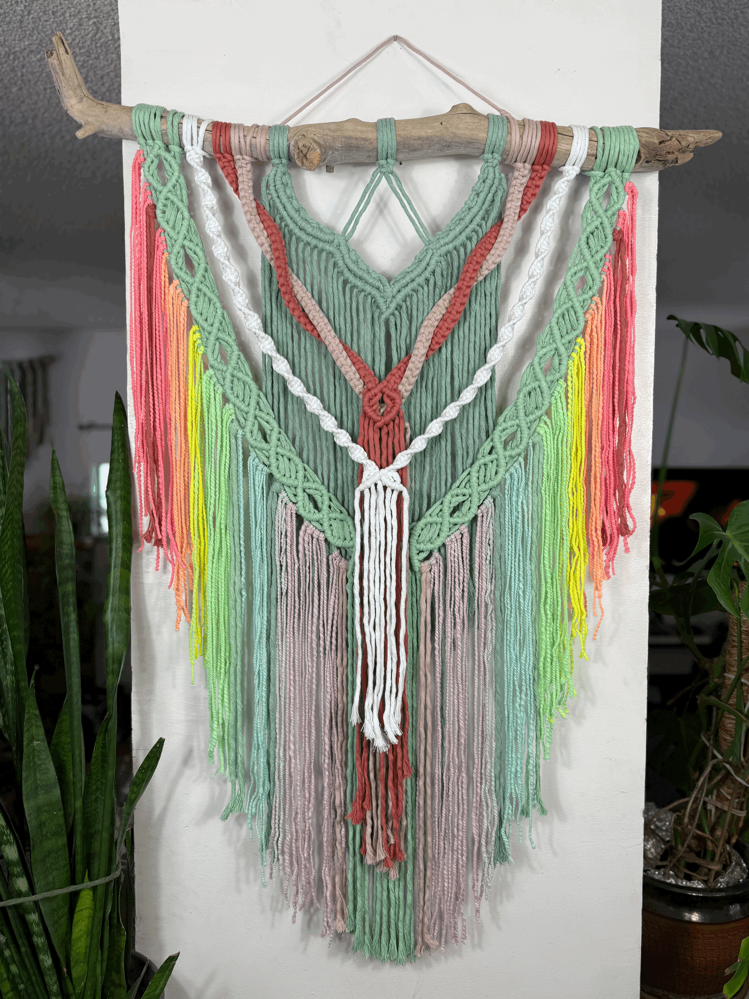 Rainbow Dreams Wall Hanging