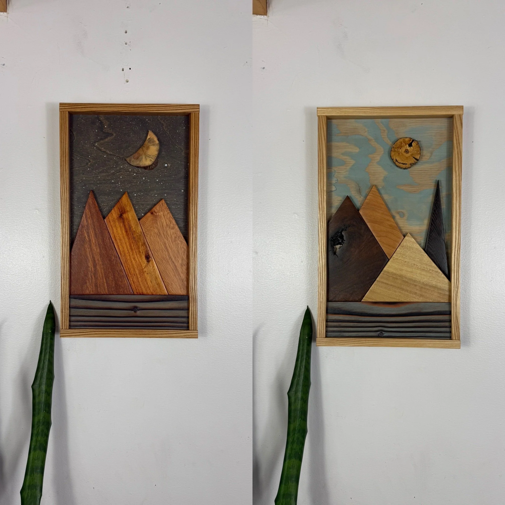 Vertical Mini Exotic Mountain Mosaics