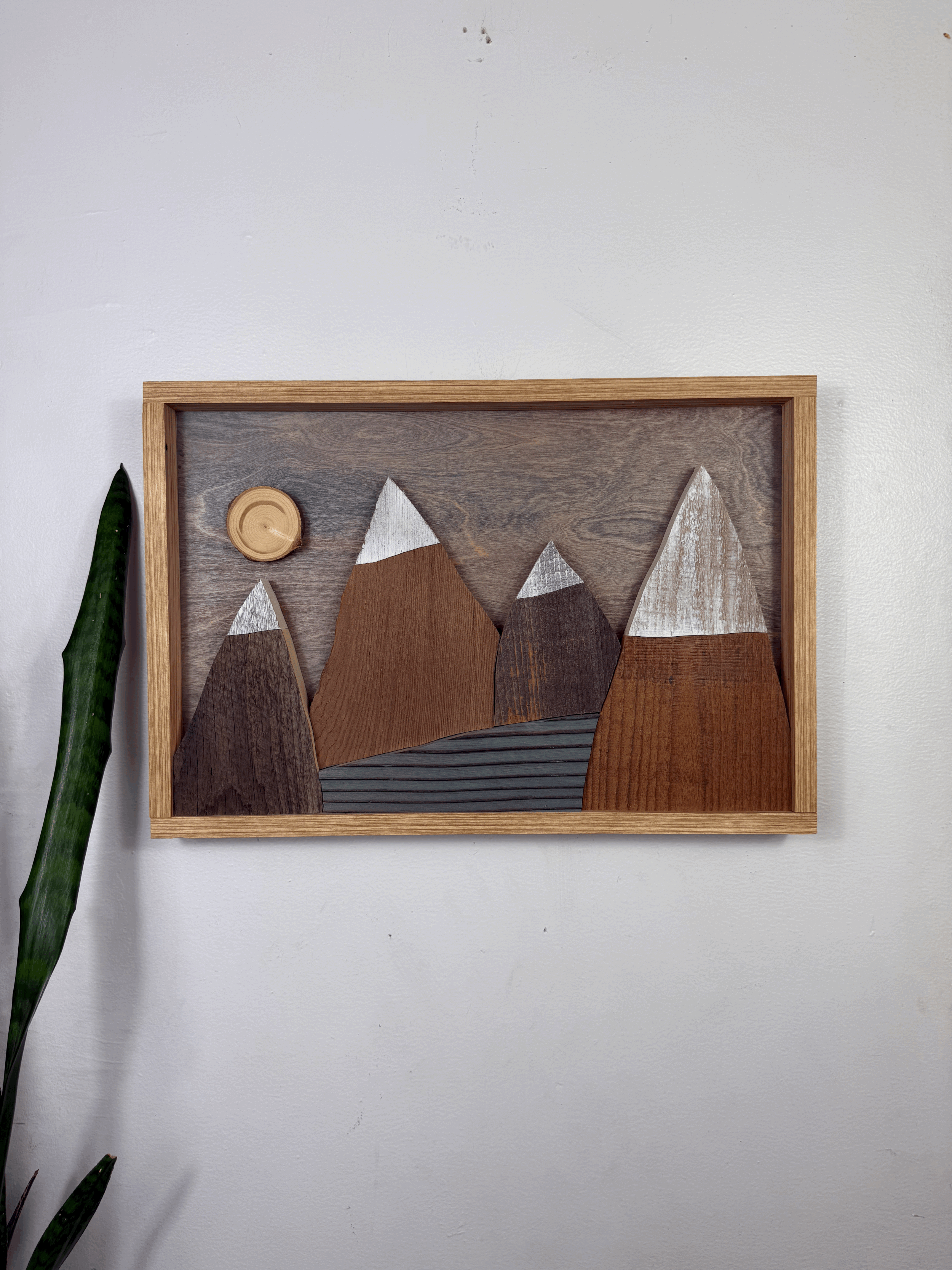 Medium Free Cut Reclaimed Wood Mountains