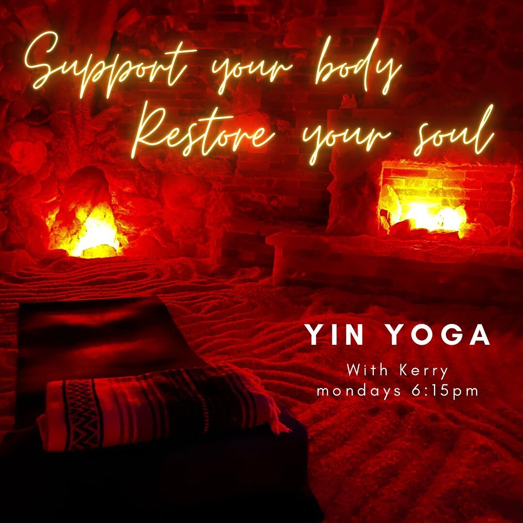 Bolsters and blankets and straps Oh My! If you haven&rsquo;t taken Restorative or Yin yoga with Kerry yet you are missing out! Your body and your mind needs this supportive practice. Your soul will thank you!  Yin Yoga Mondays 6:15pm. Restorative yog