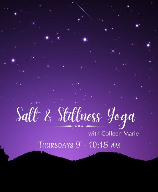 Salt &amp; Stillness Yoga with Colleen Marie