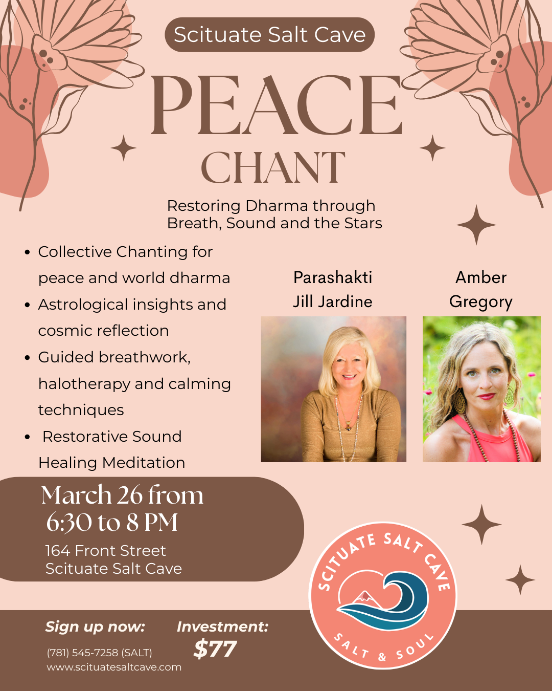 Salt Cave Peace Chant: Restoring Dharma through Breath, Sound, and Stars