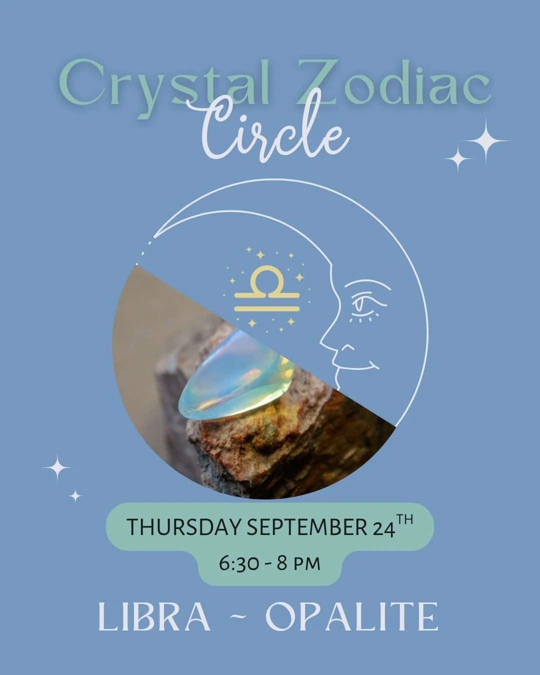 Crystal Zodiac Circle - Libra
