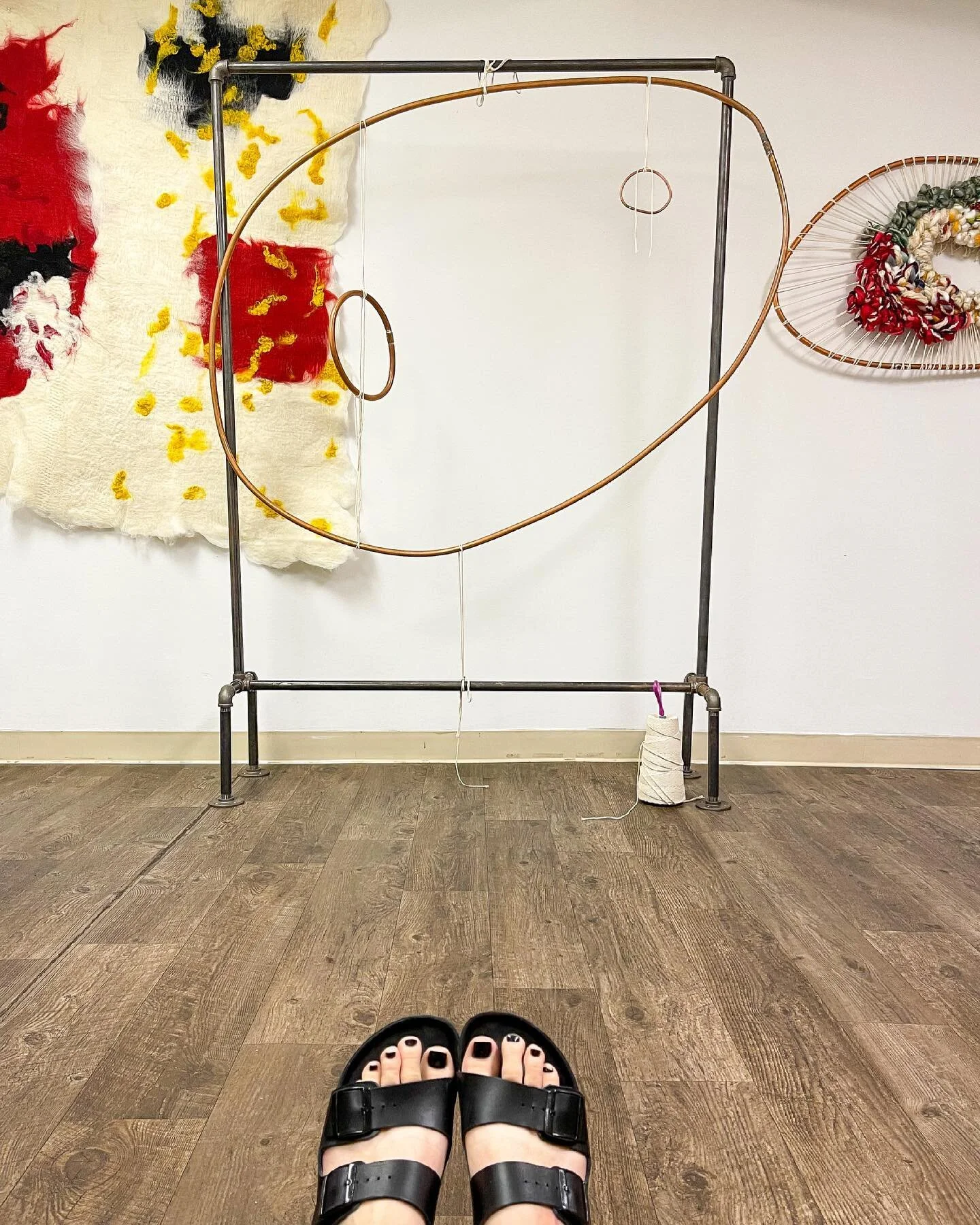 Waiting for this new friend to speak to me. There is a lot of anxiety for me in starting new work. I really like to take my time and plot, in my mind or on paper, the journey I&rsquo;m about to take or the story I want to tell. But, I&rsquo;m also so