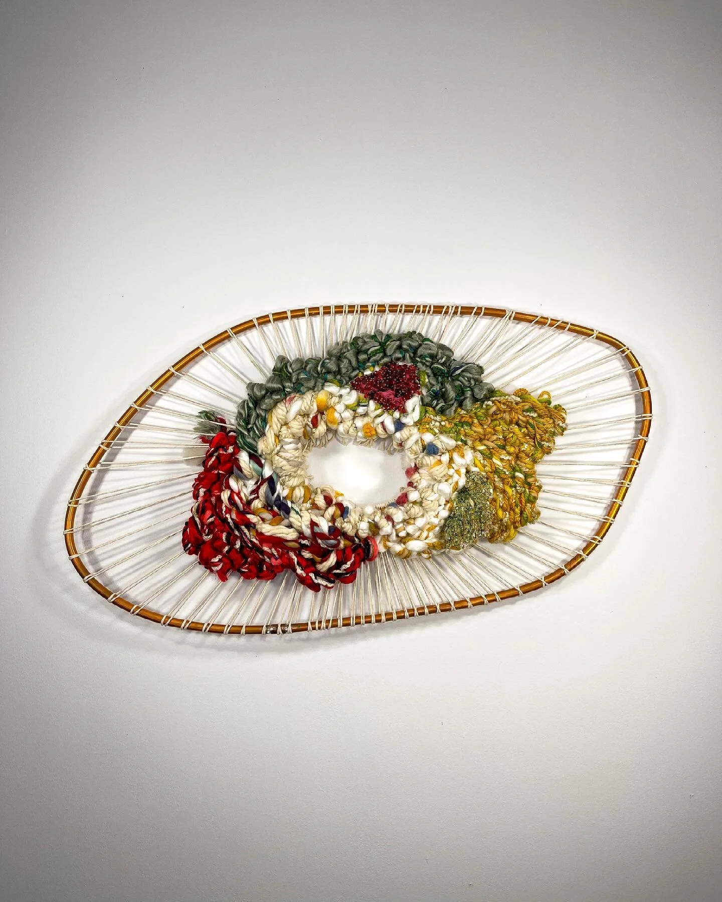 A fun new weaving heading out to its forever home soon. I have a lot of fun building the texture and combining colors on this one. What do you all think? Happy Friday! 💖
-
-
-
-
-
-
-
-
-
-
-
#weaving #wovenart #weavingart #contemporaryweaving #text