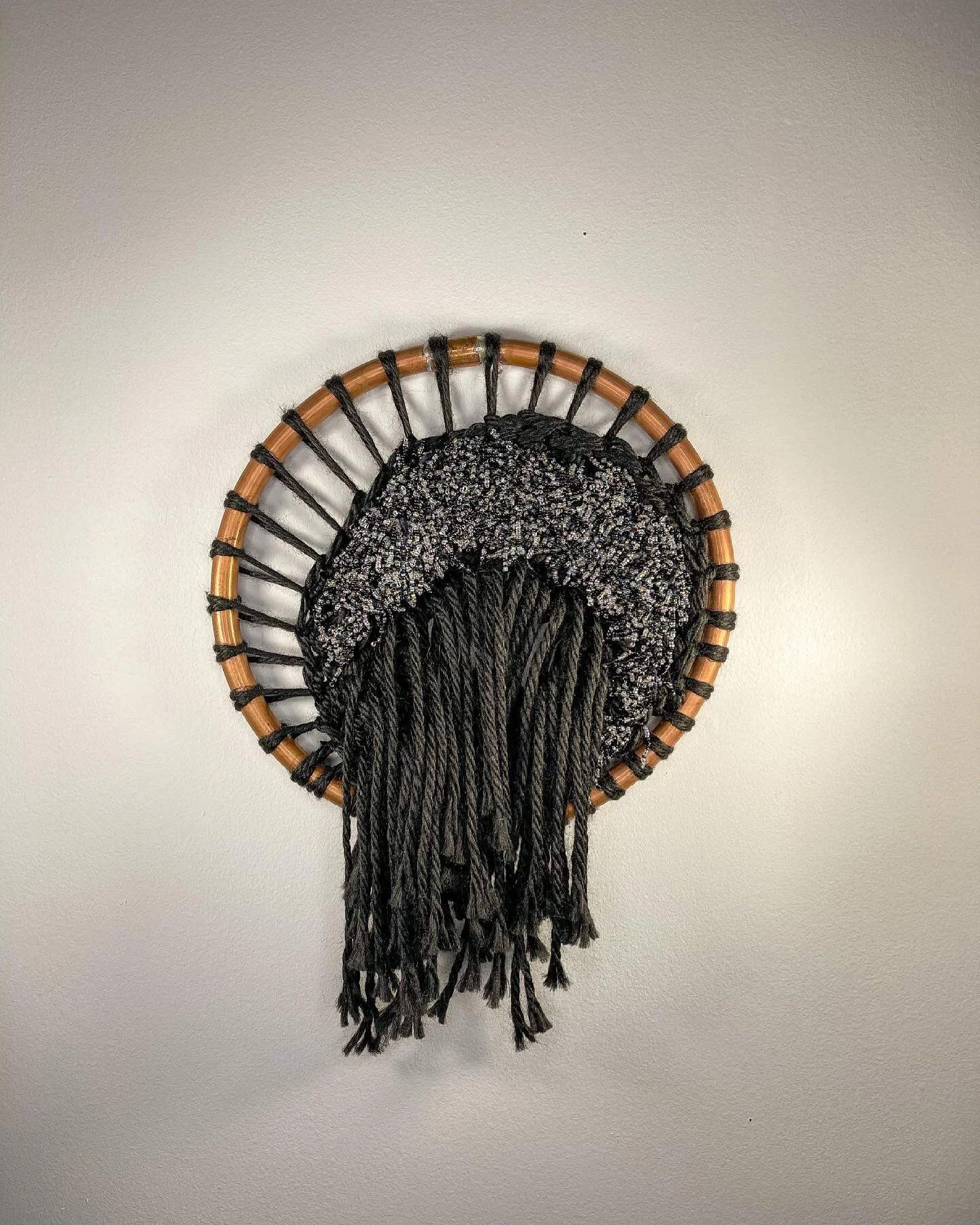 &ldquo;Untitled (Cenote)&rdquo;

This is a new weaving I have made just for myself. It took a long time to figure out exactly how I wanted it to feel and how I could execute that. But I&rsquo;m very excited with this new direction for these works.

&