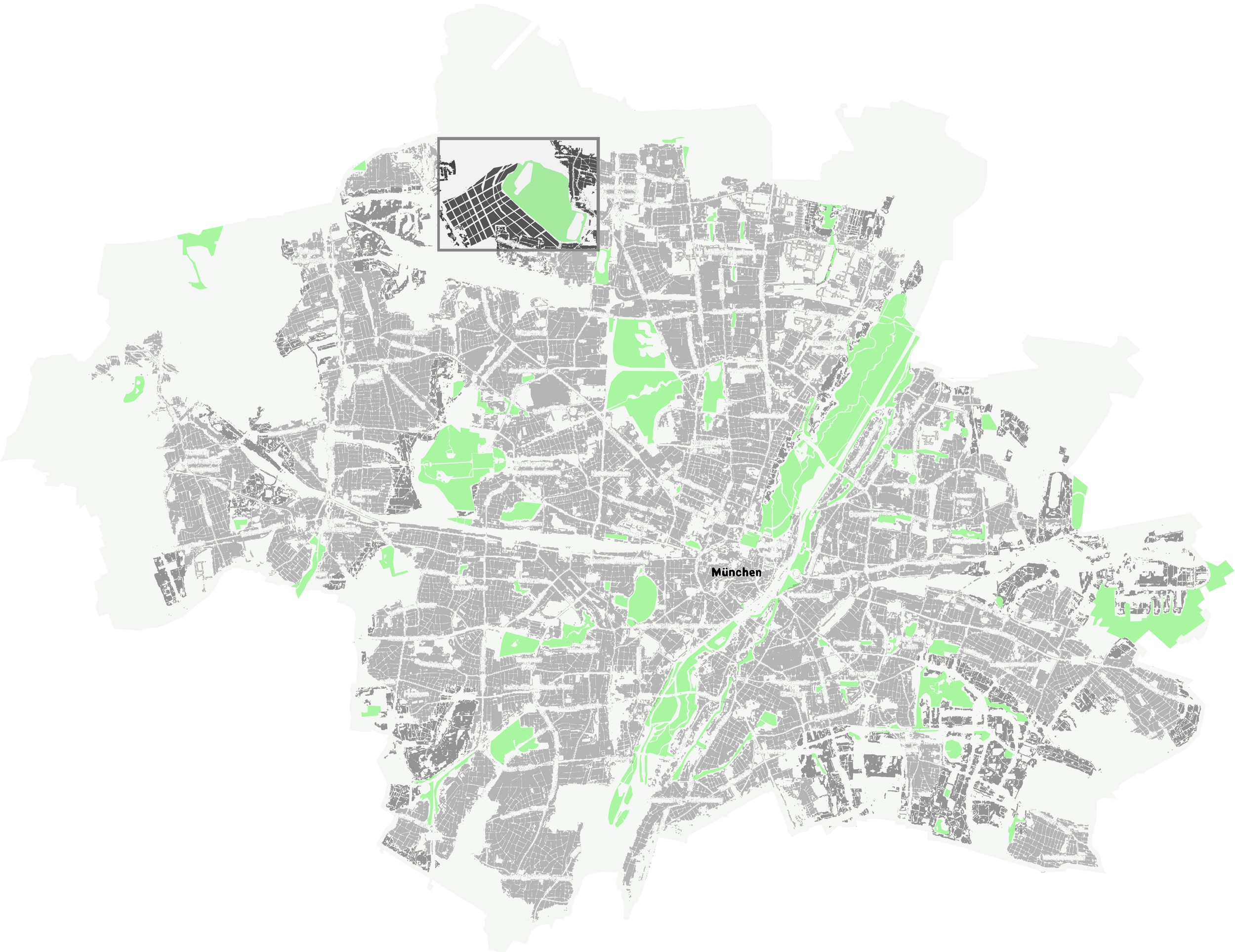 city and surrounding of munich