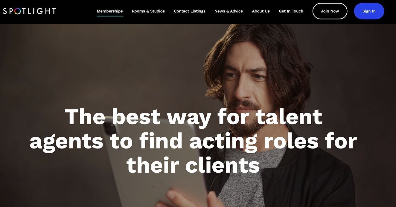 Loving the new look of @spotlightuk !!! I could be a little bias though&hellip;

#agenting