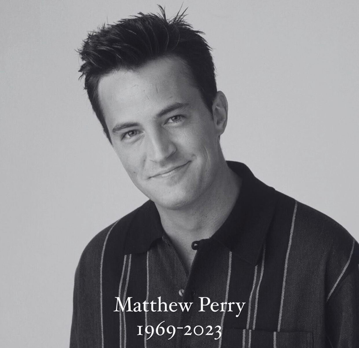 Although most of us didn&rsquo;t know Matthew Perry, we all felt like we did. Friends. Our go-to comfort series, one which we could watch over and over again, never tire of and quote effortlessly in our everyday lives. 

Ross: &ldquo;I went to that t