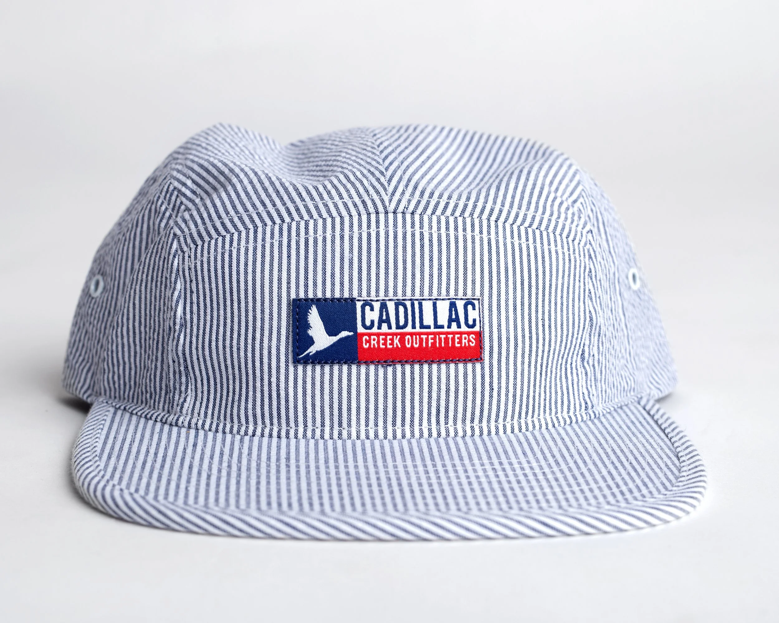 Union 5 Panel Camp Cap - Navy/White - TX