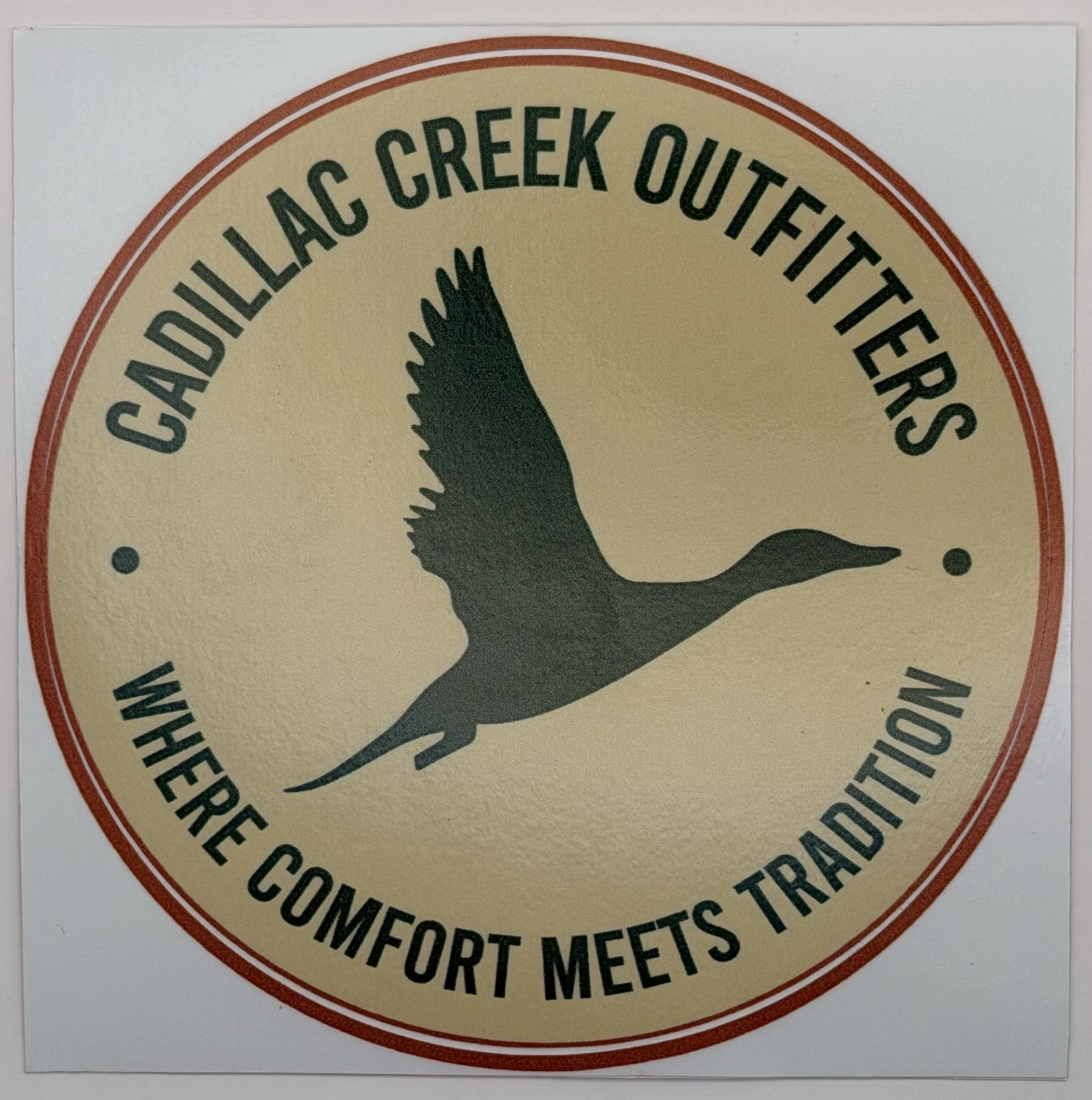 CCO Duck Round - Sticker