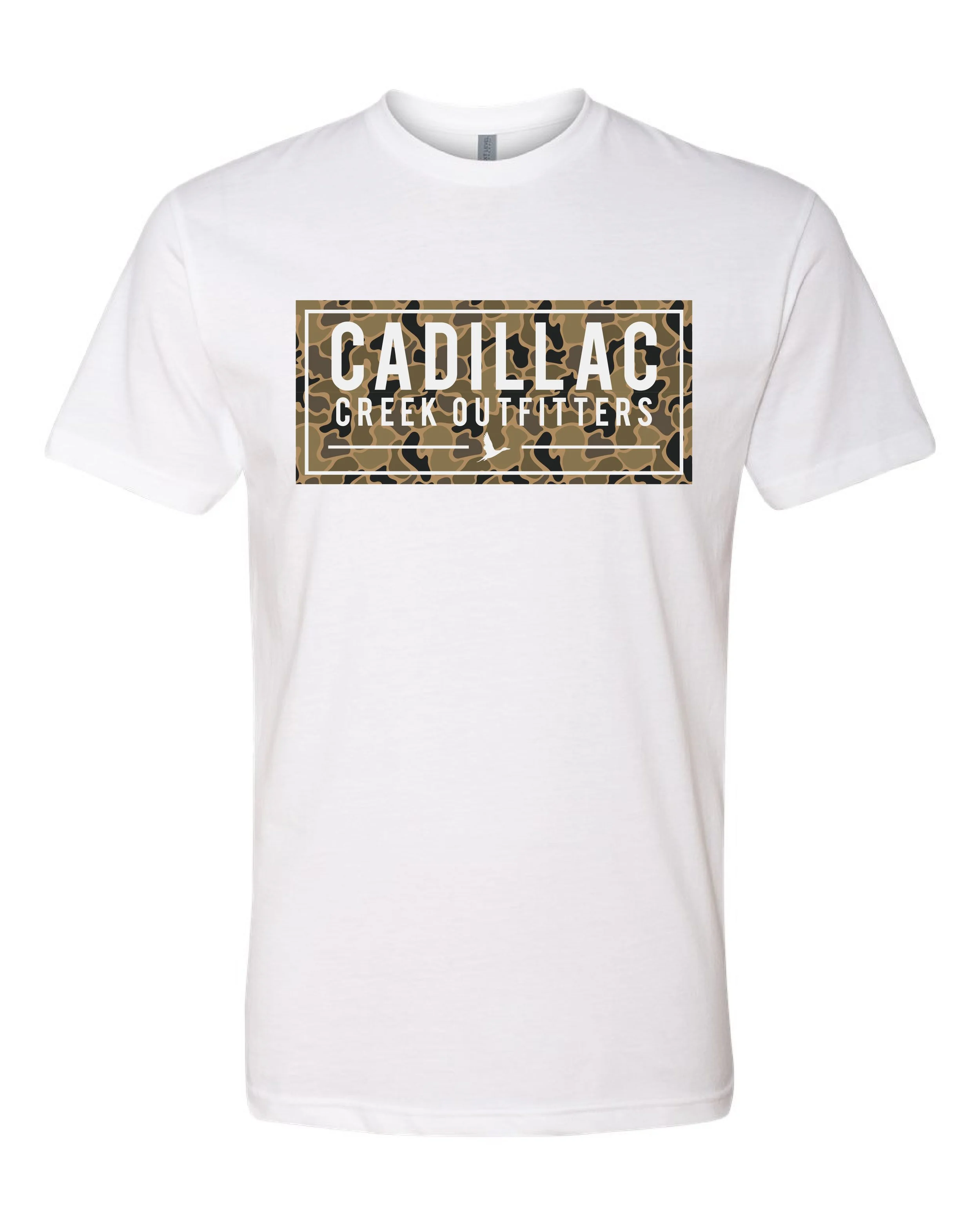 White Duck Camo Tee - SS