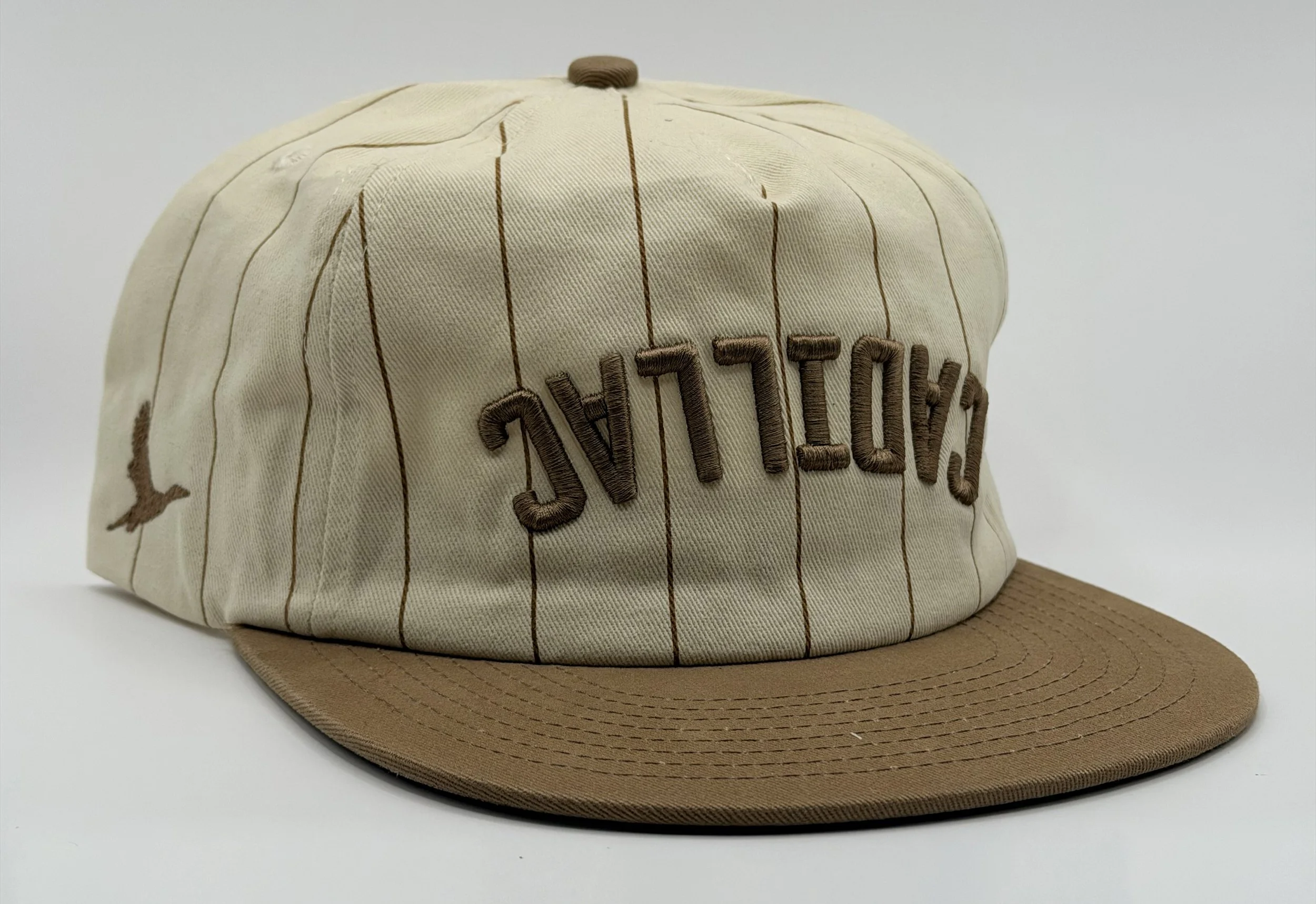 Cadillac Reverse Pinestripe Throwback Cap