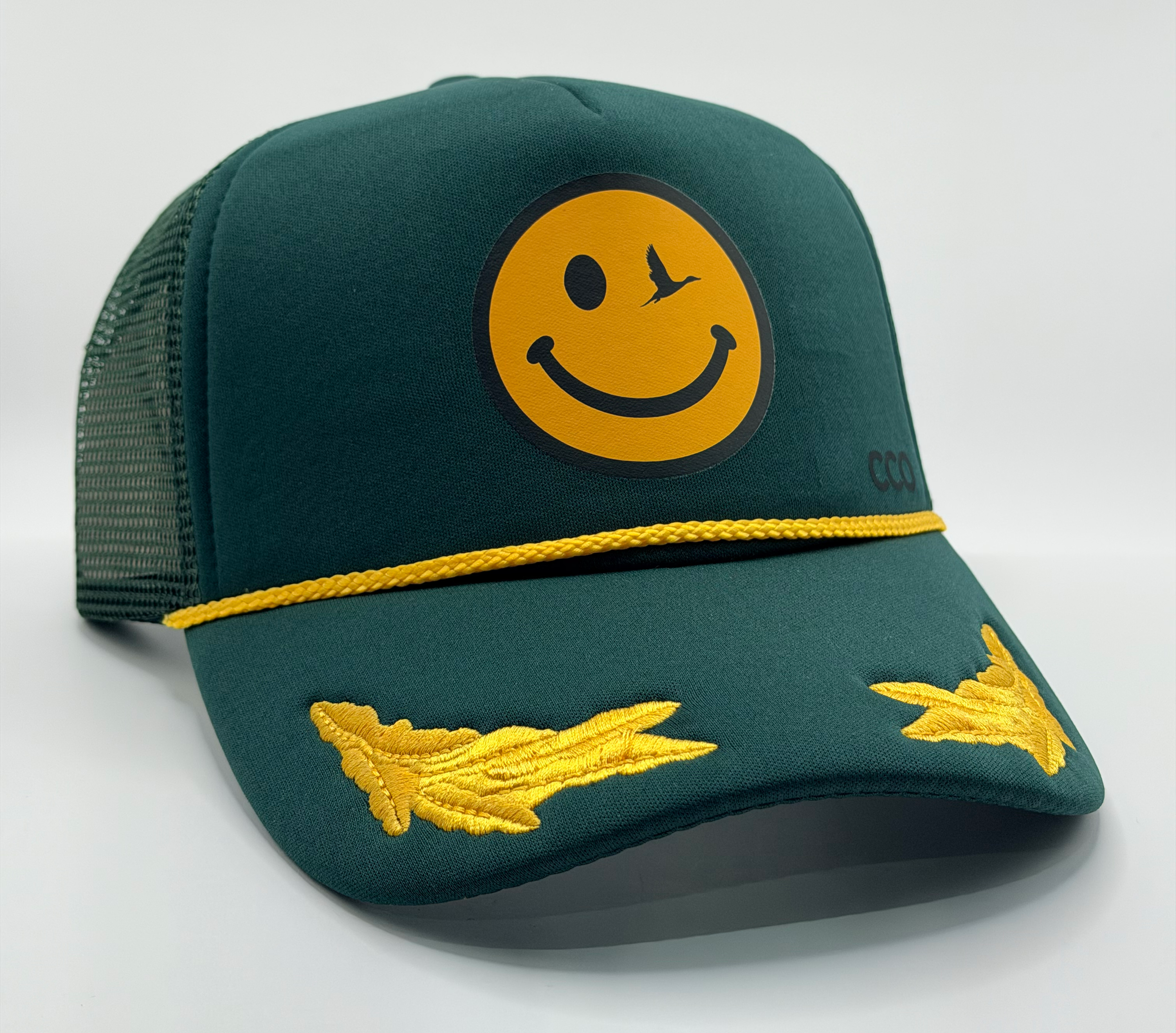 Cadillac Grin Foam Trucker - Green