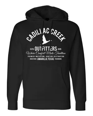 Black Logo Hoodie | Cadillac Creek Outfitters