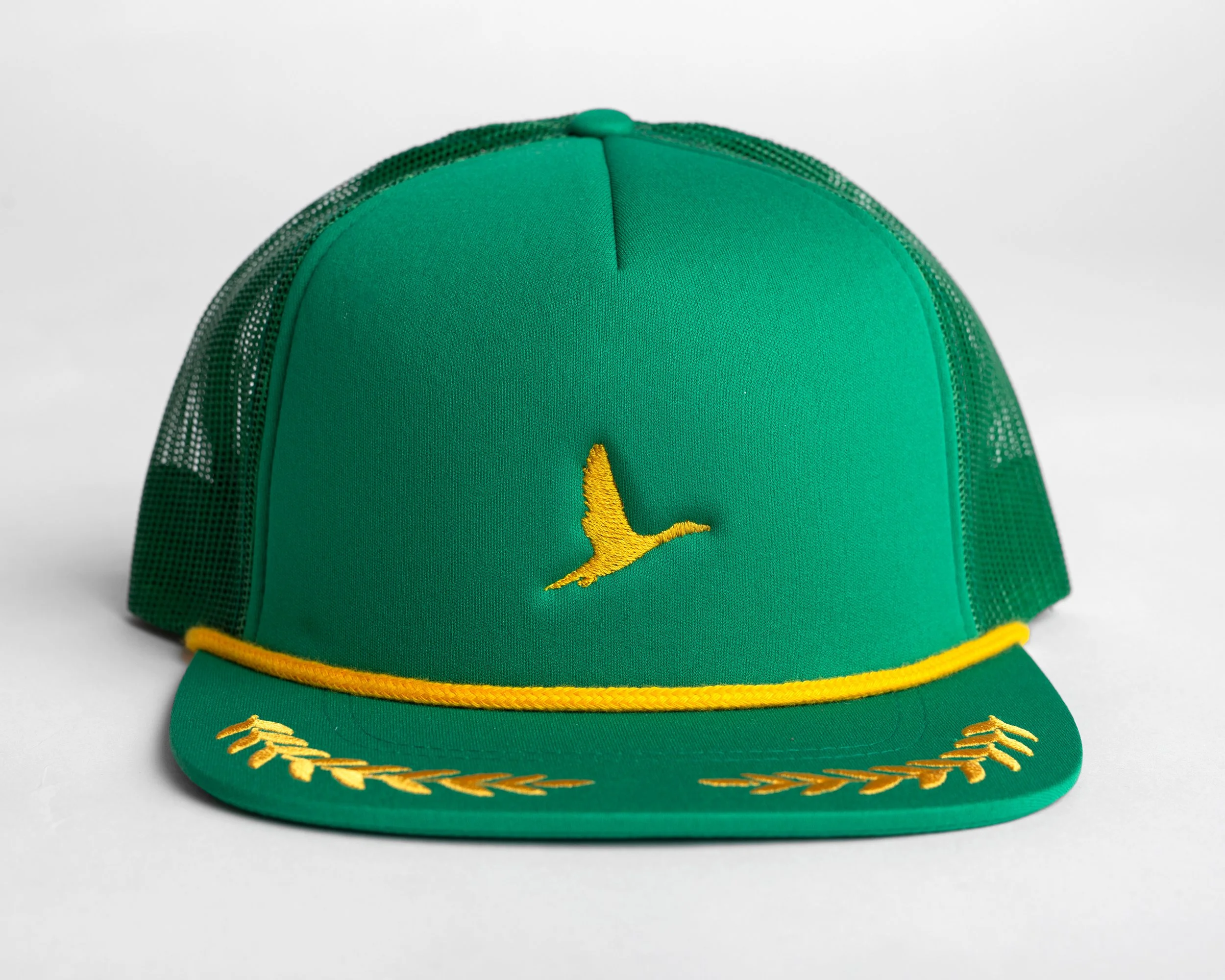 El Capitan Foam Trucker - Green/Green-Gold