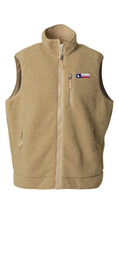 CCO x Banded Sherpa Vest -Twig