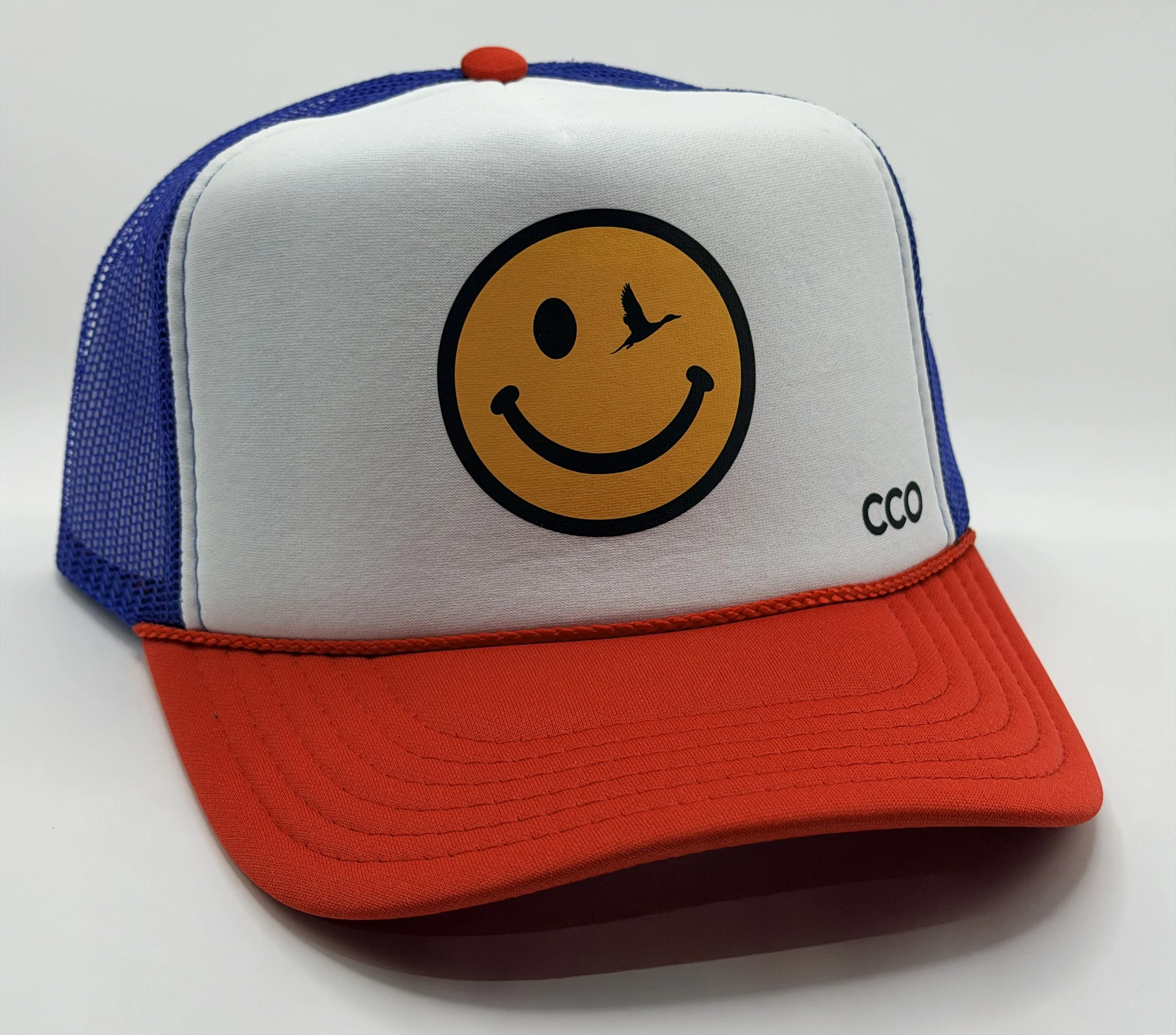 Cadillac Grin Foam Trucker - Red/White/Blue