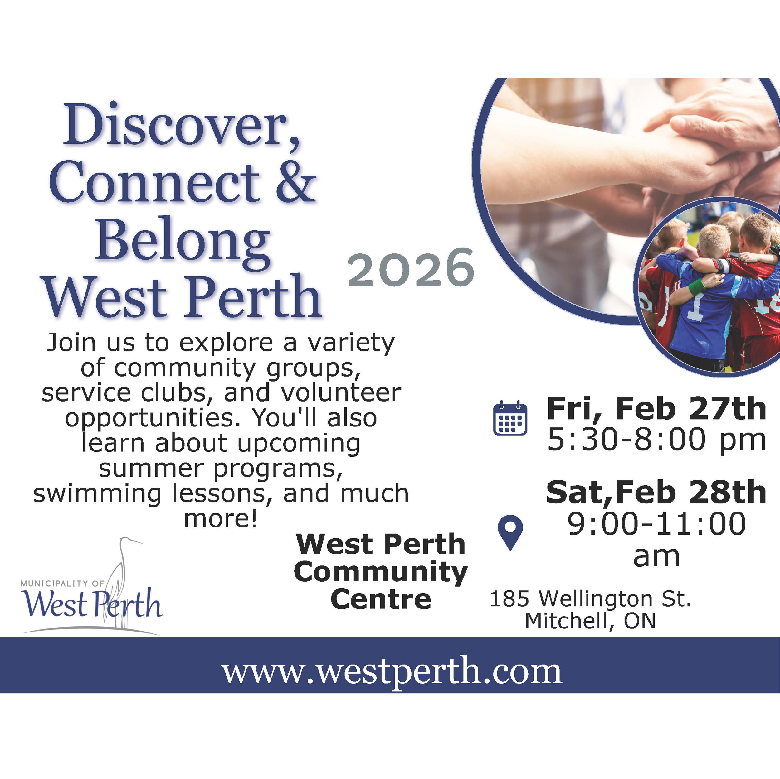 Discover, Connect &amp; Belong West Perth