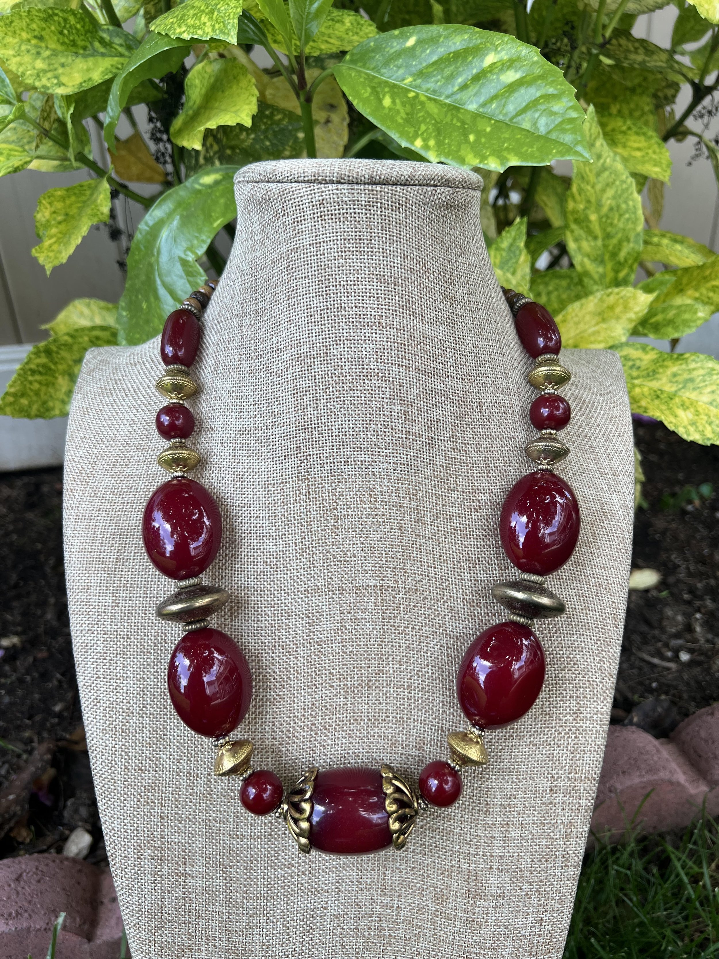 Cherry Amber Sterling Silver Necklace - Amberman