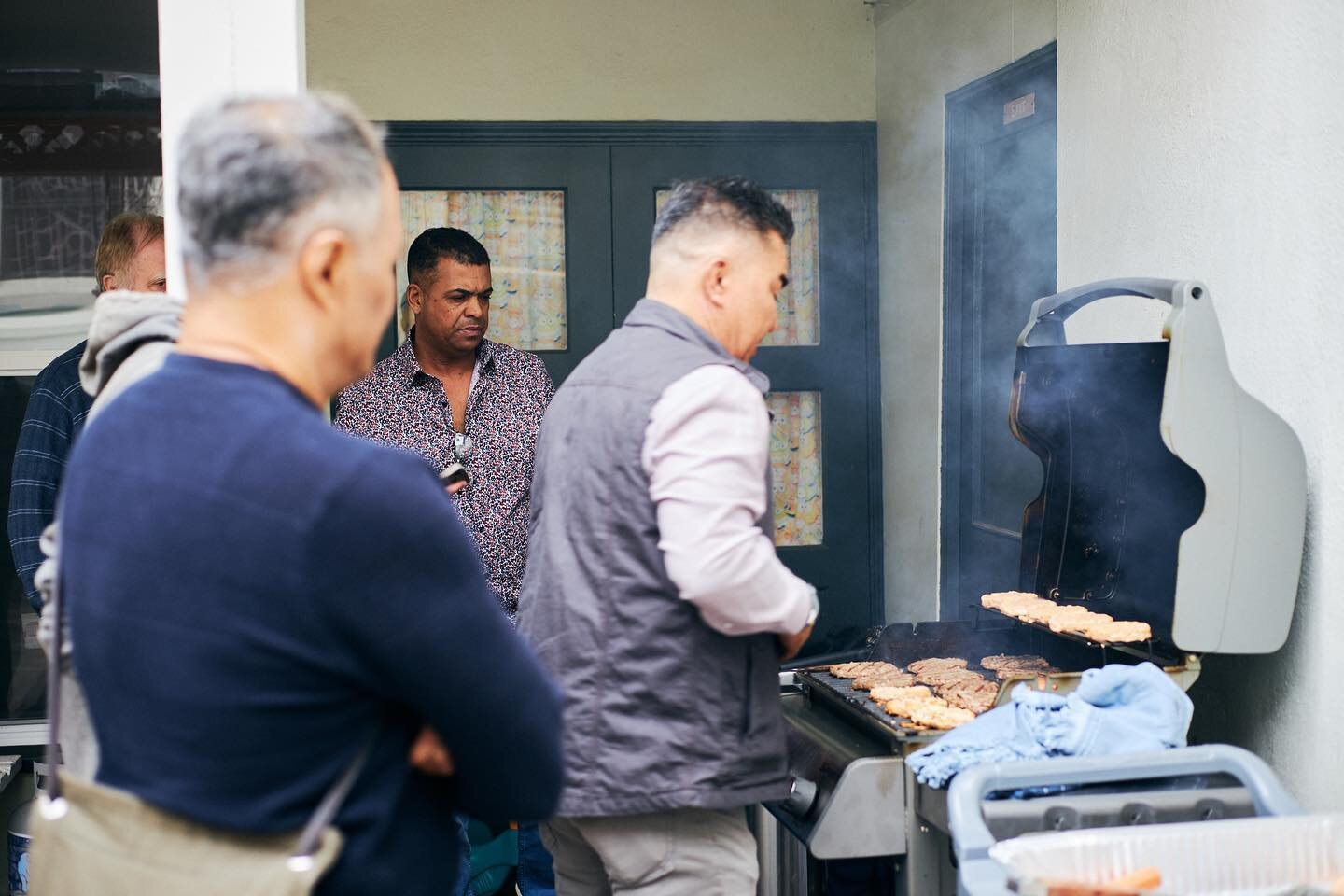 Looking for Sunday afternoon plans? Join us this Sunday after service for a BBQ in the courtyard @bravechurchsf. From burgers to community, you are not going to want to make other plans. See you there!