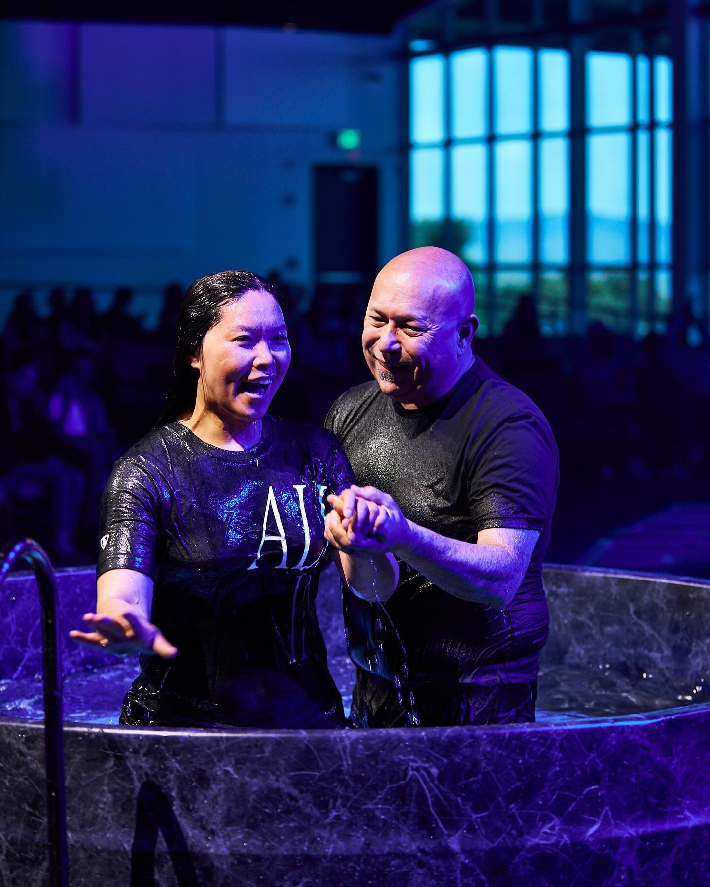 We are so happy to celebrate together as a church all the people that were baptized across our 3 campuses! We love you @bravechurch and we love seeing what God is doing here in the Bay Area!!! If you were not able to make it to hear the teaching, che