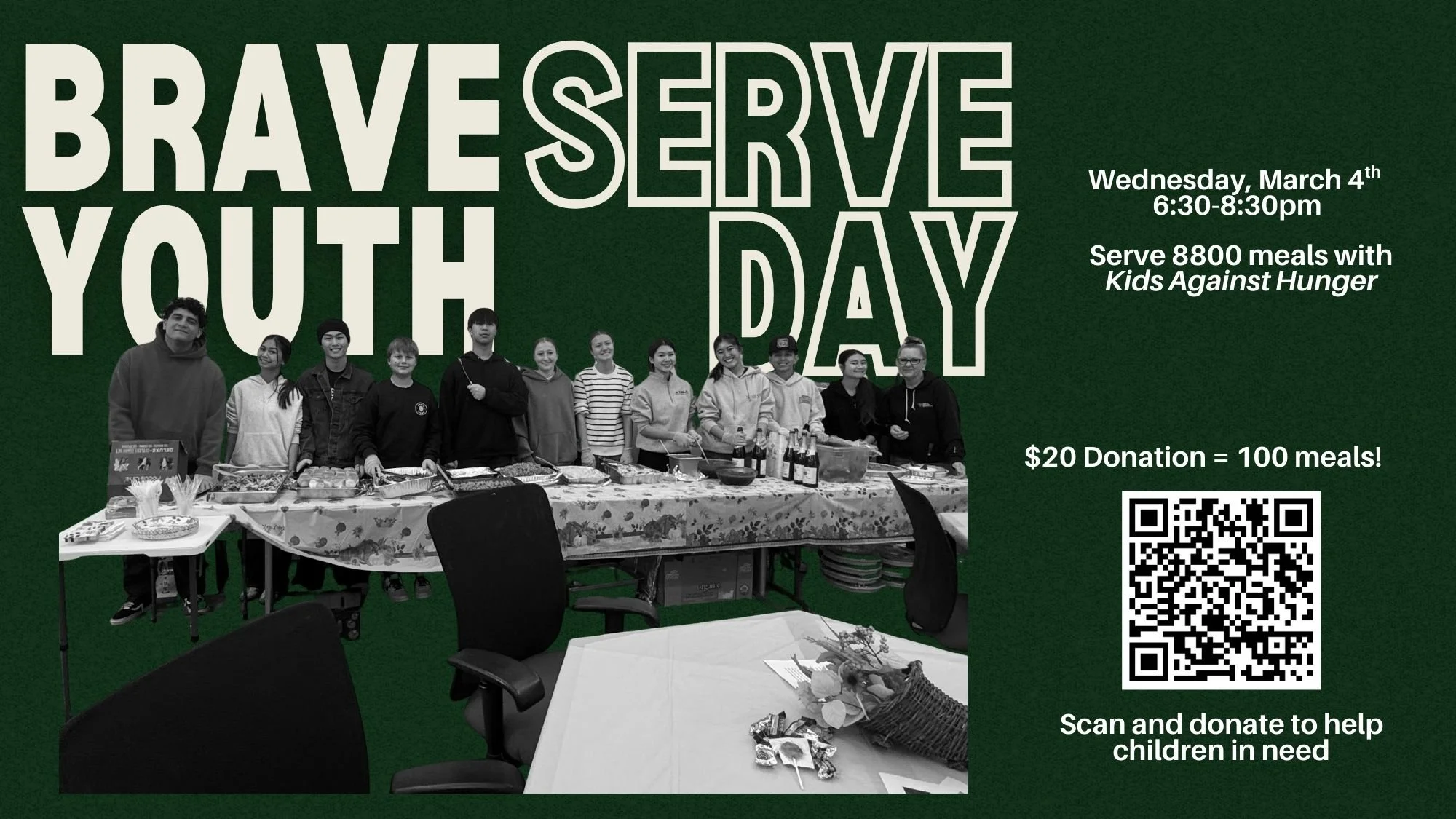 Brave Youth Serve Day | Kids Against Hunger