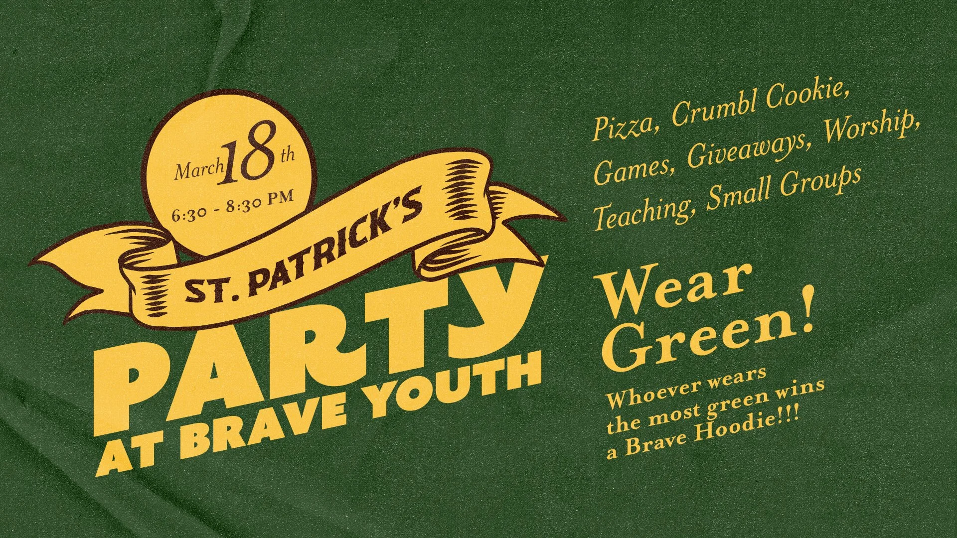 St. Patricks Party | Brave Youth