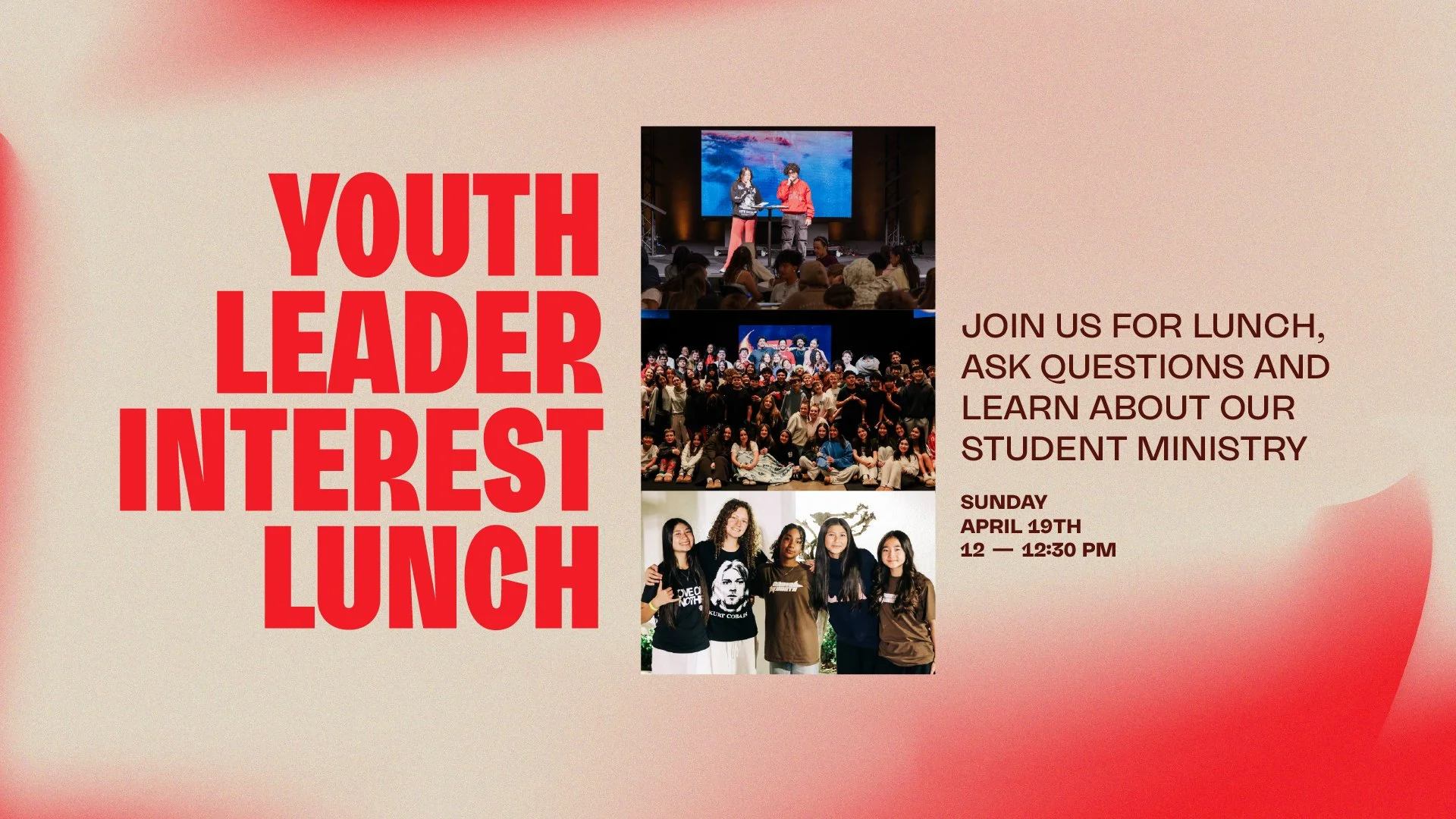 Youth Leader Interest Meeting