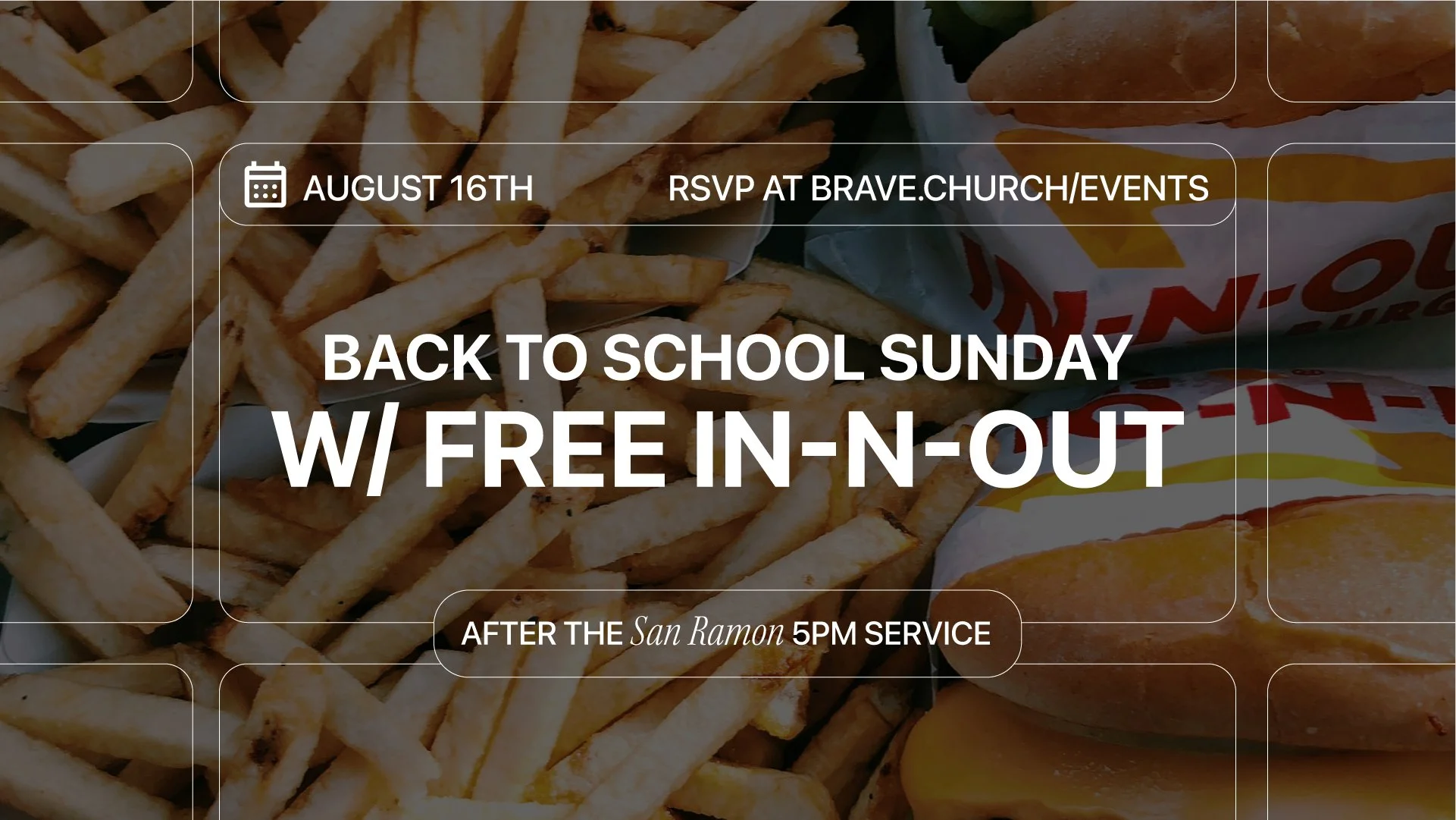 Back to School Sunday with In-n-Out | San Ramon