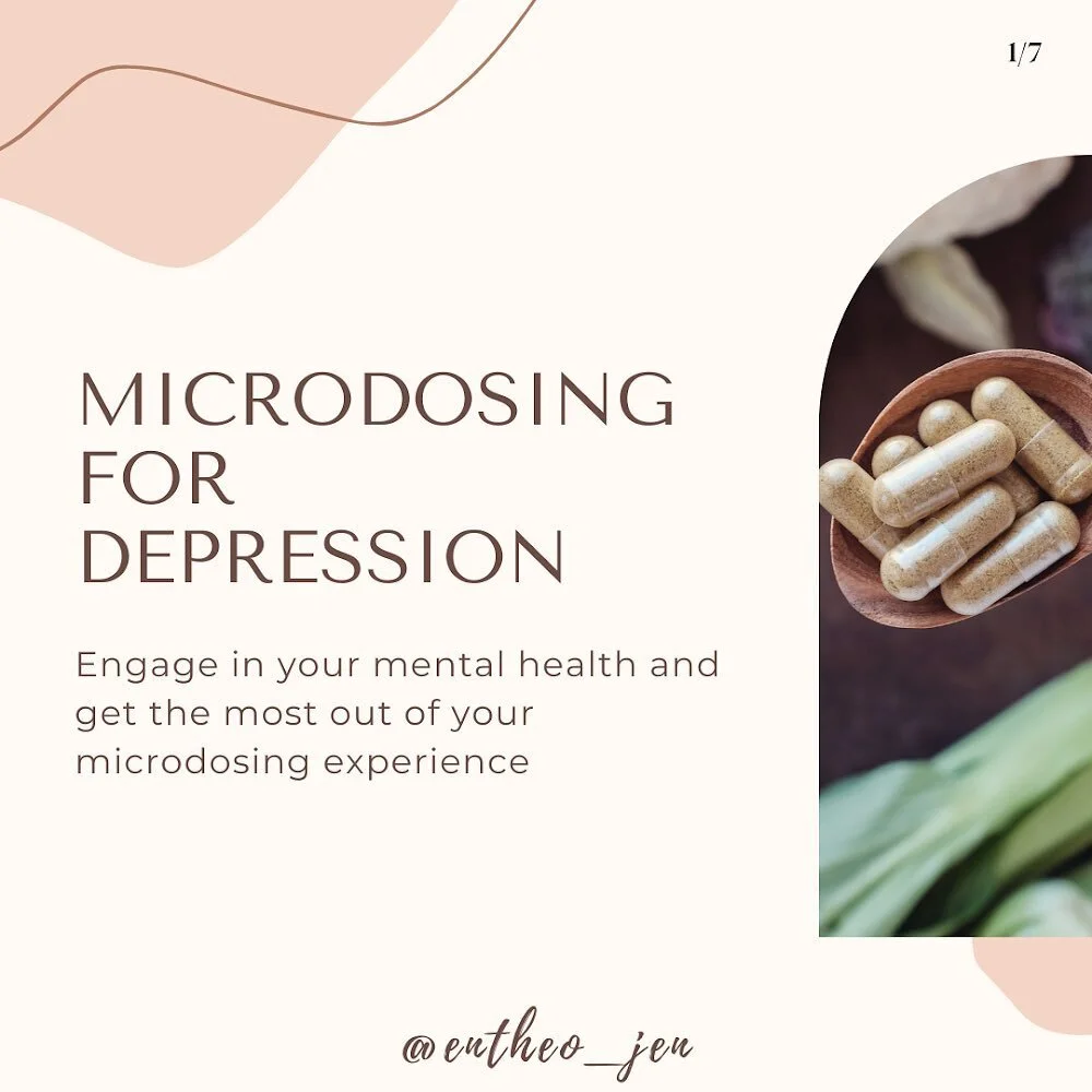I sometimes liken microdosing to a floatation device that can help you stay buoyant while you create structures and engage in therapeutic processes that will support you in the long run. It can make space and re-connect you with hope and imagination,