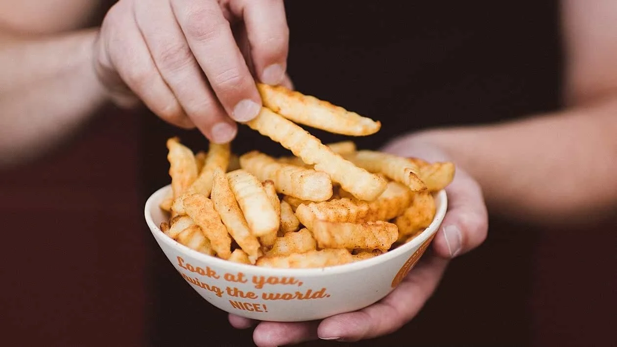 Organic Crinkle Cut French Fries