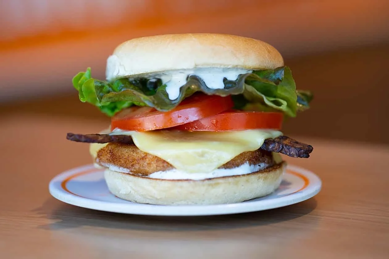 Chik'n Bacon Ranch Burger