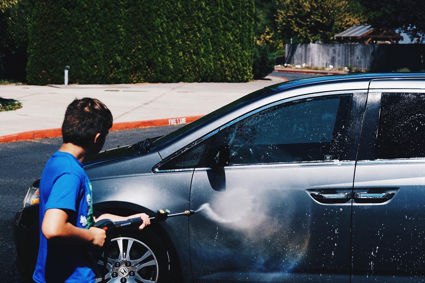 THANK YOU @bgfourchurch for your support! We raised over $600 in just a few hours of washing cars!! Thank you to those who came and helped! We don&rsquo;t have youth tonight but see you next week! We are wrapping up our Summer Essentials series in th