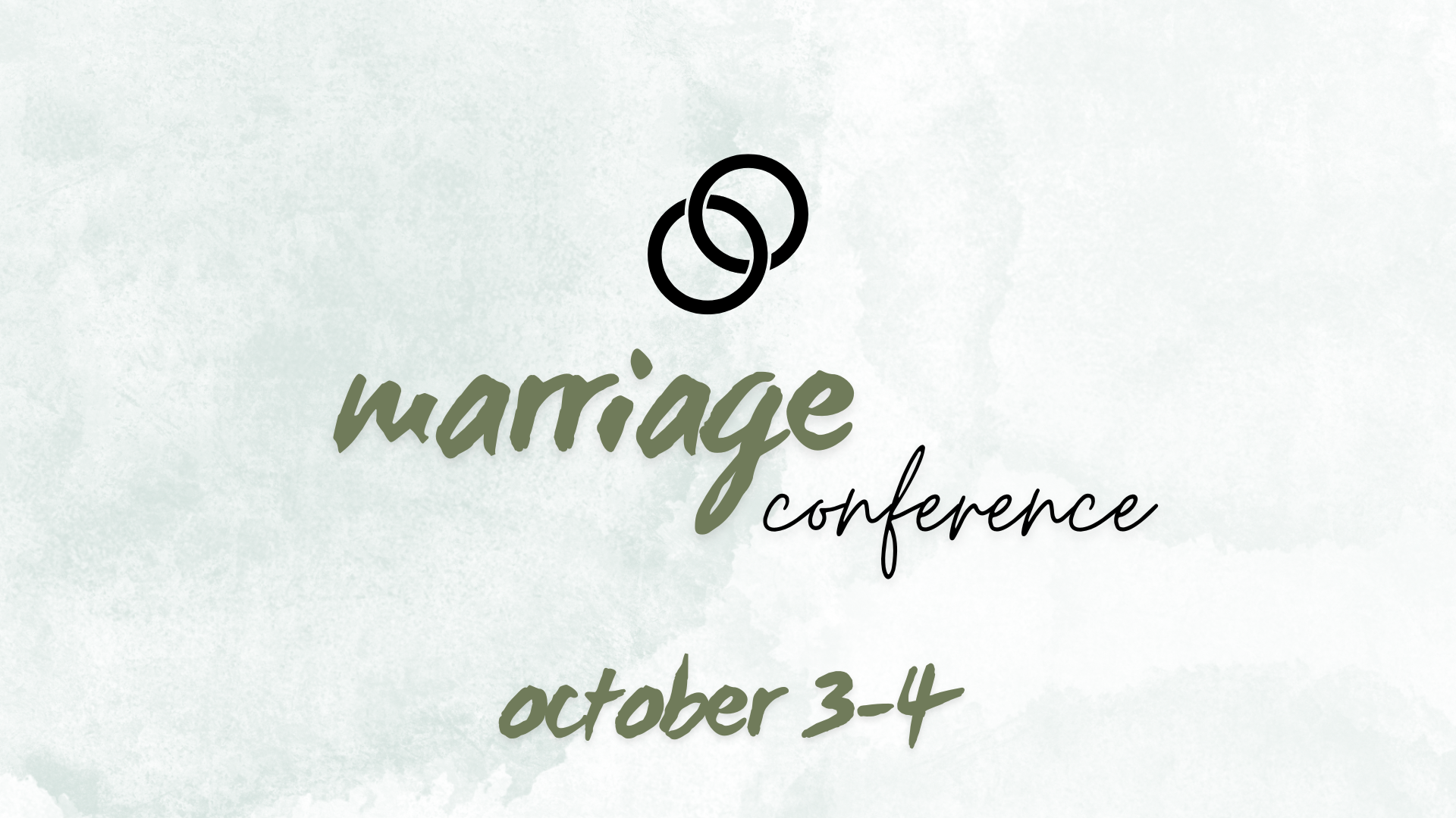Marriage Conference