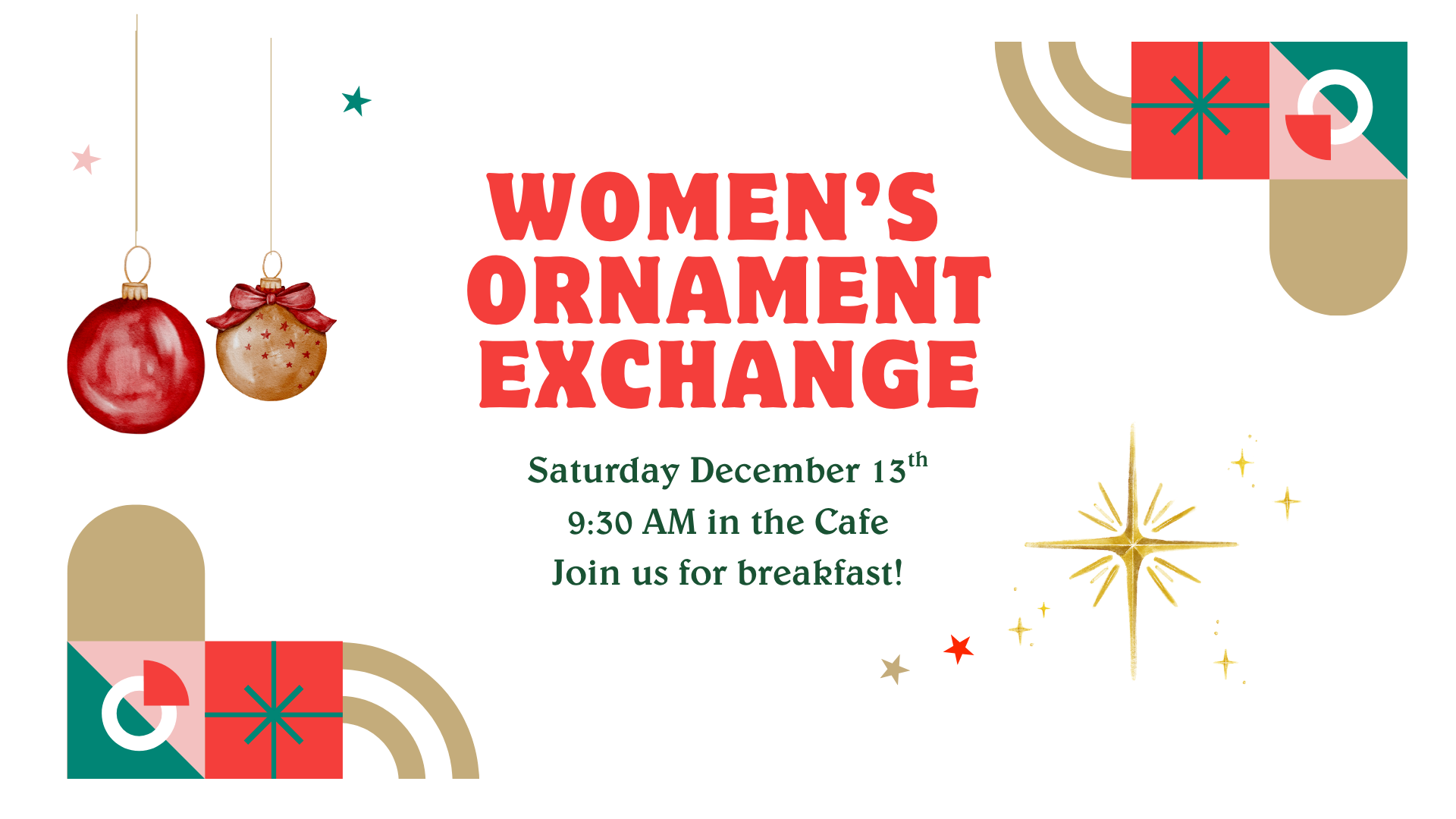 Women's Ornament Exchange