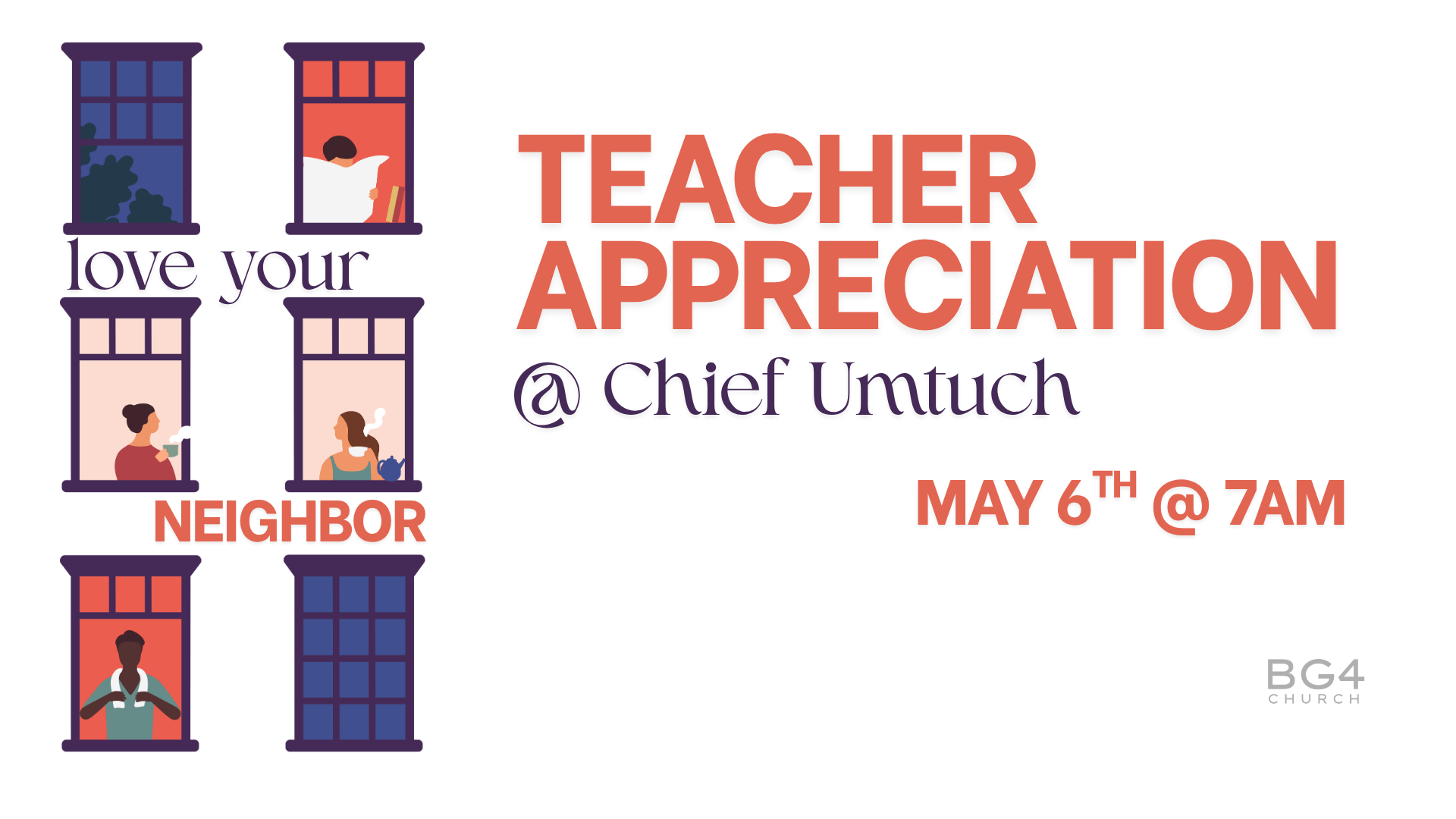 Teacher Appreciation at Chief Umtuch
