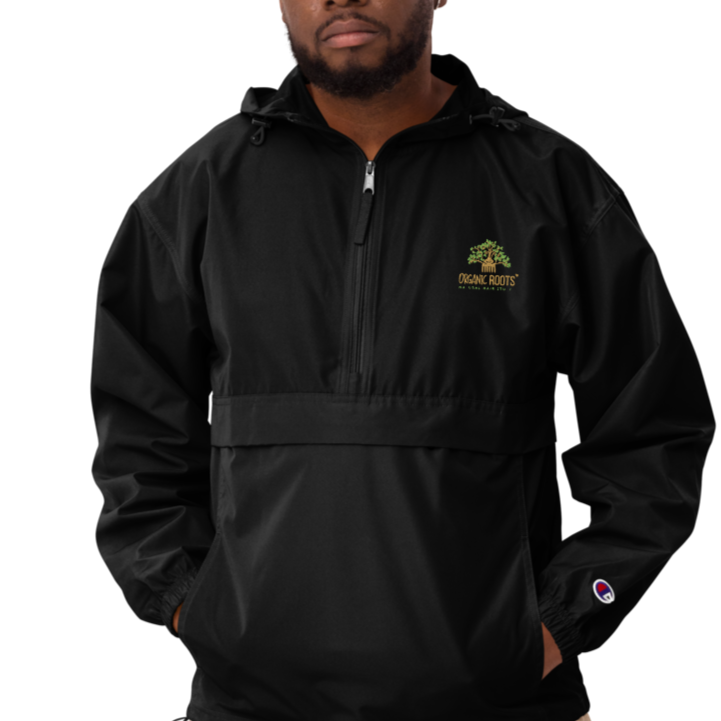 embroidered-champion-packable-jacket-black-front-697812b4e94c8.png