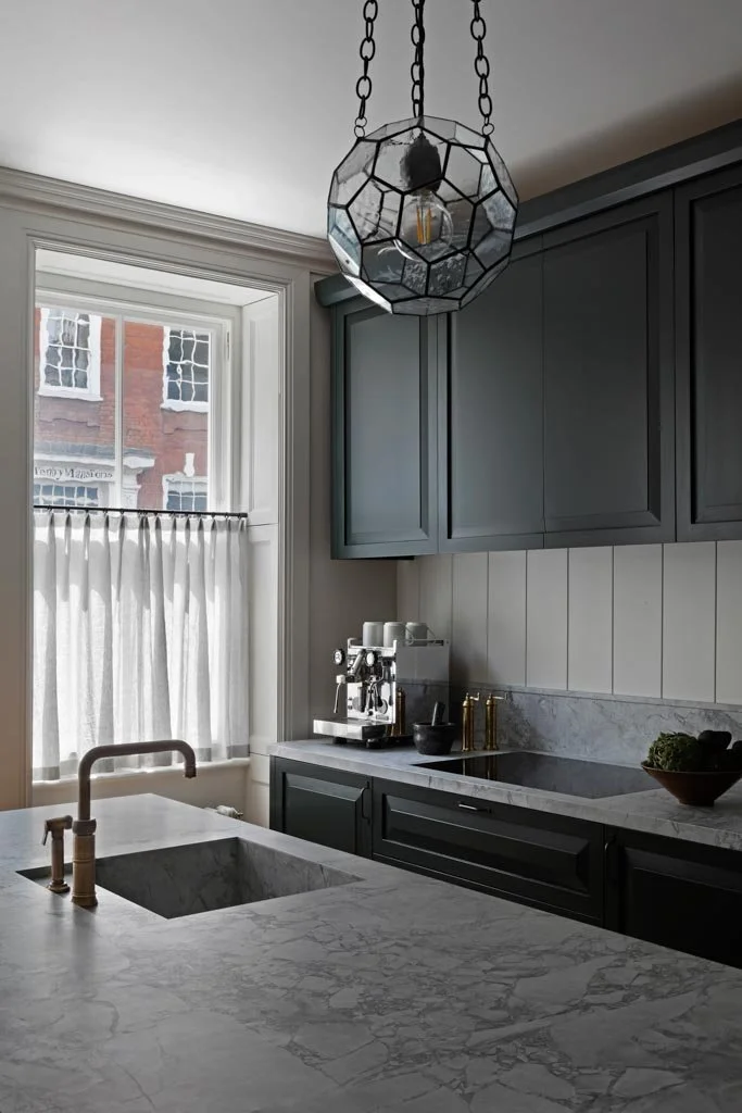 Bespoke cabinetry and shelving detail