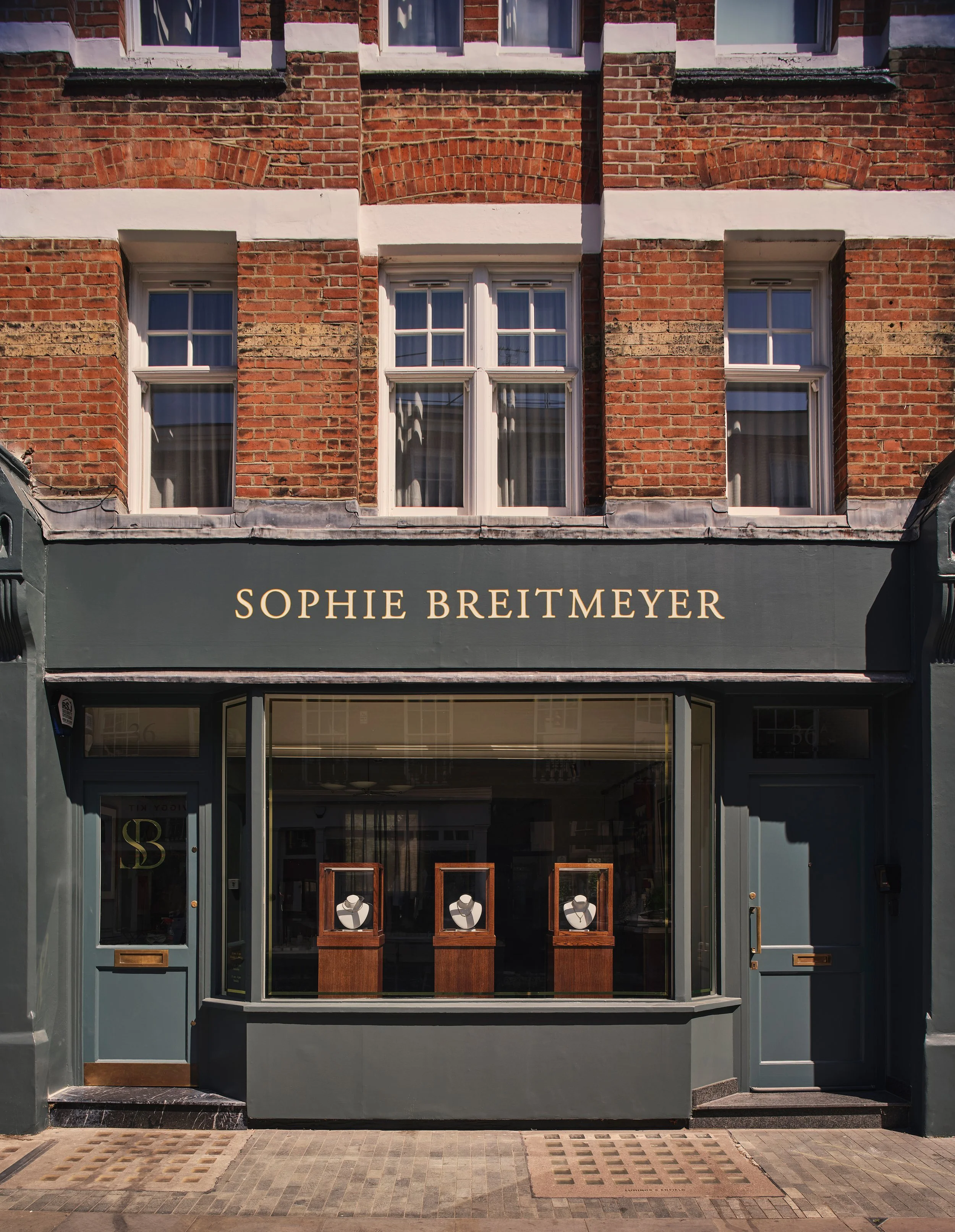 Refined storefront with heritage brickwork, muted tones, and elegant bespoke detailing
Interior design London
Interior Design UK
Top 100
Top 101
Residential interior designers
Best interior designers in London
Primeresi 
House and Garden 
Elle Decor

