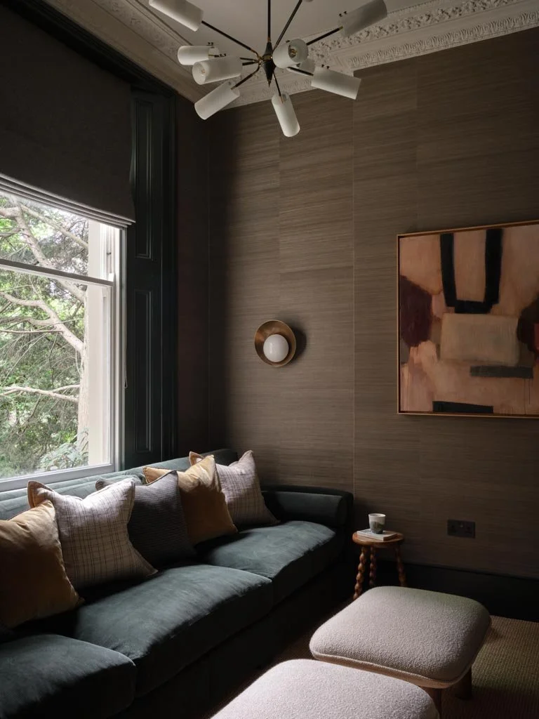 Luxury residential interior design in London townhouse