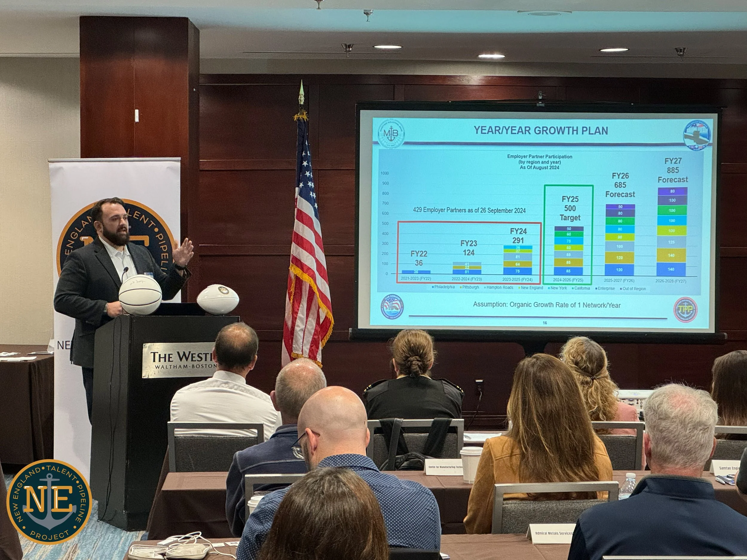  Deputy Program Lead, Kevin Barto speaking 