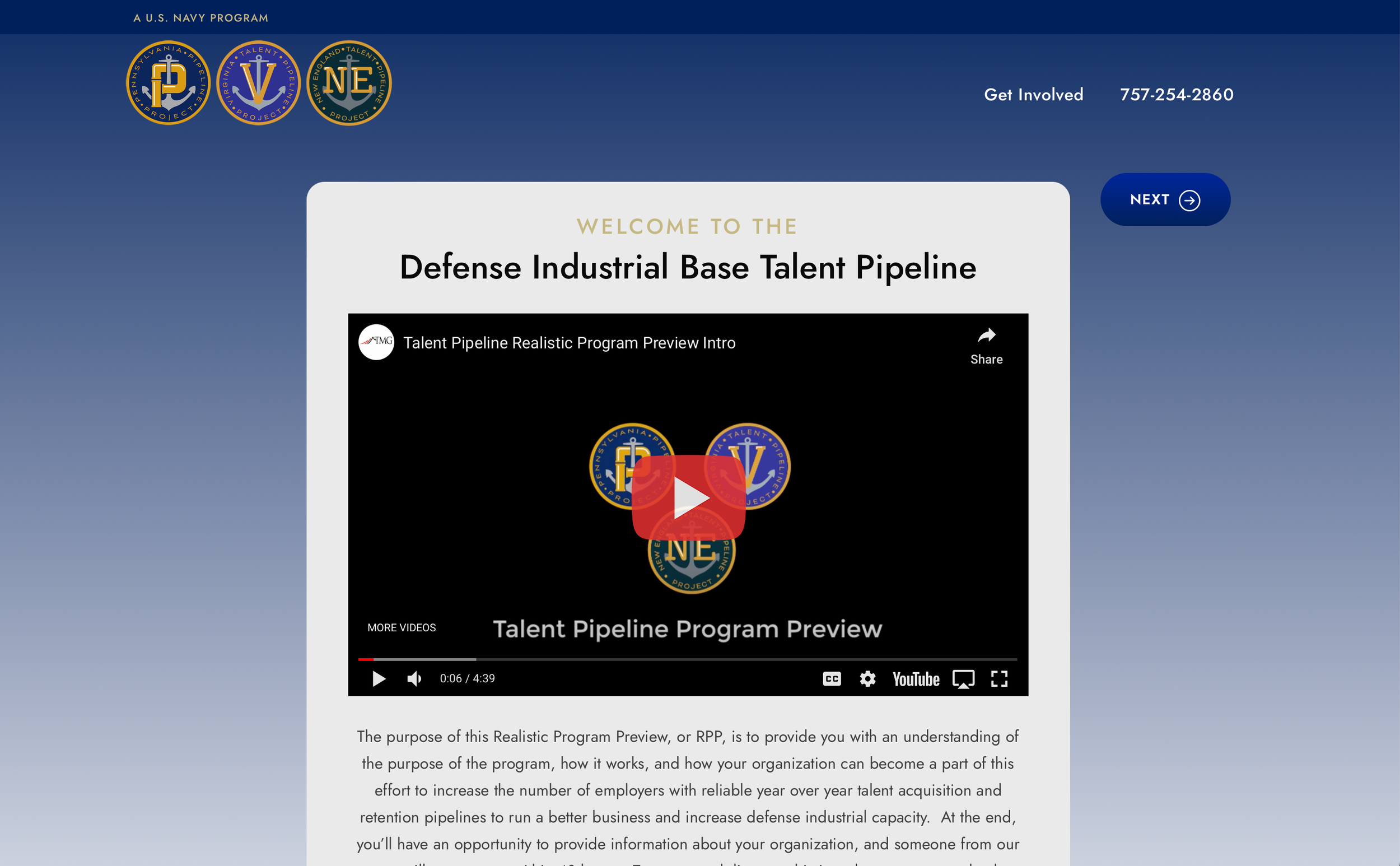 Talent Pipeline Program