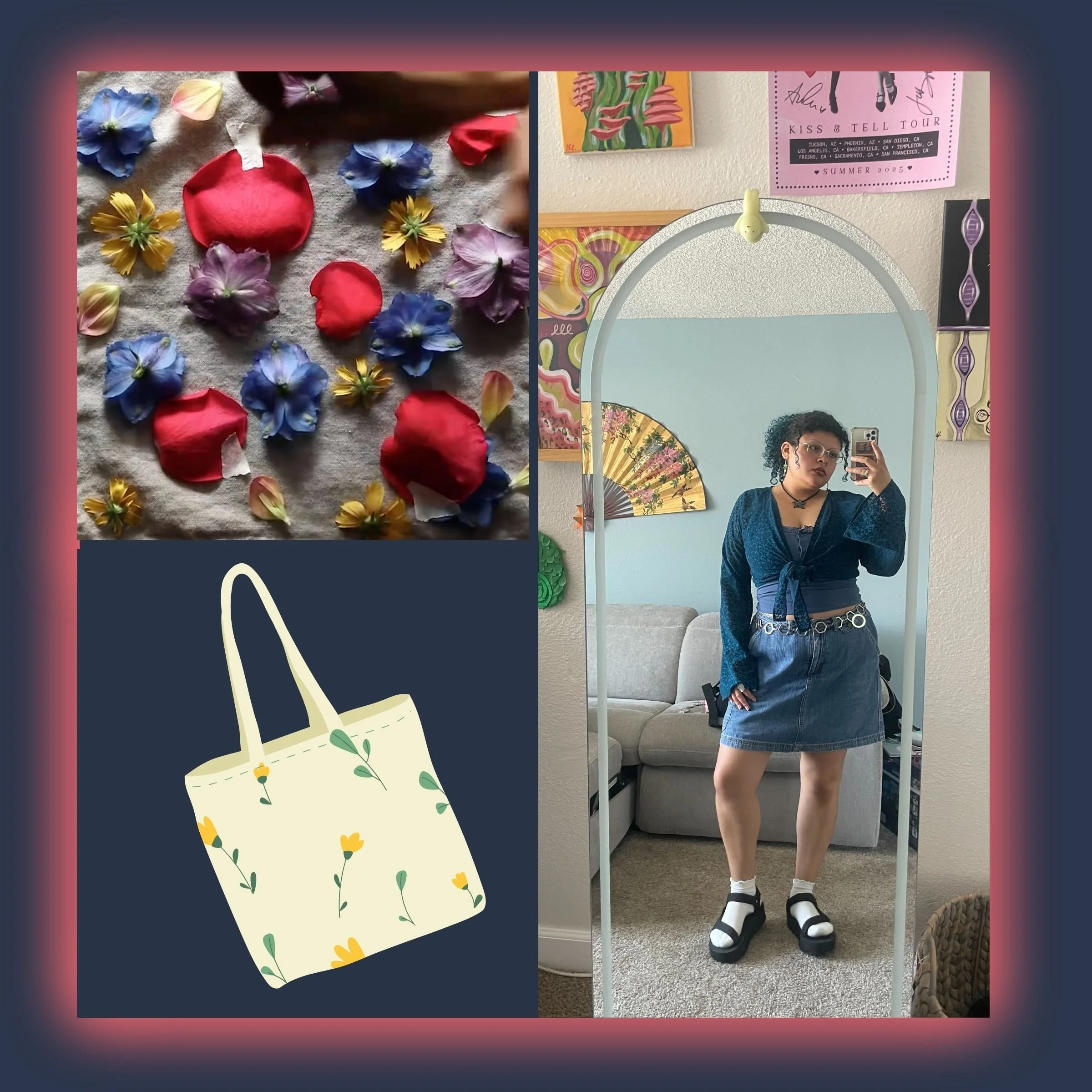 Blooming Totes: A DIY Flower Pressing Workshop!