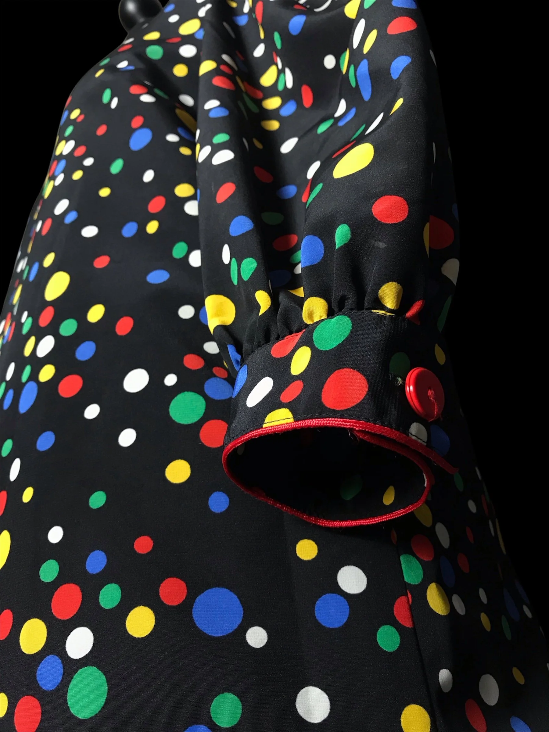 Fink Modell Rainbow Polka Dots dress 🌈