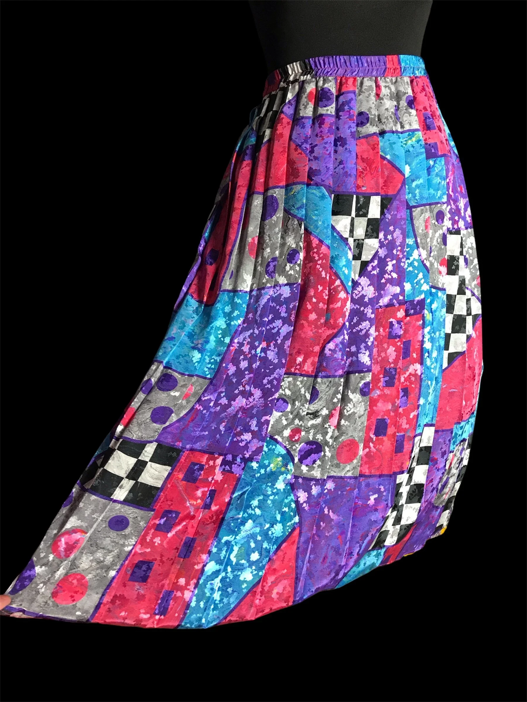 Colourblocks and Checks 💖💜💙