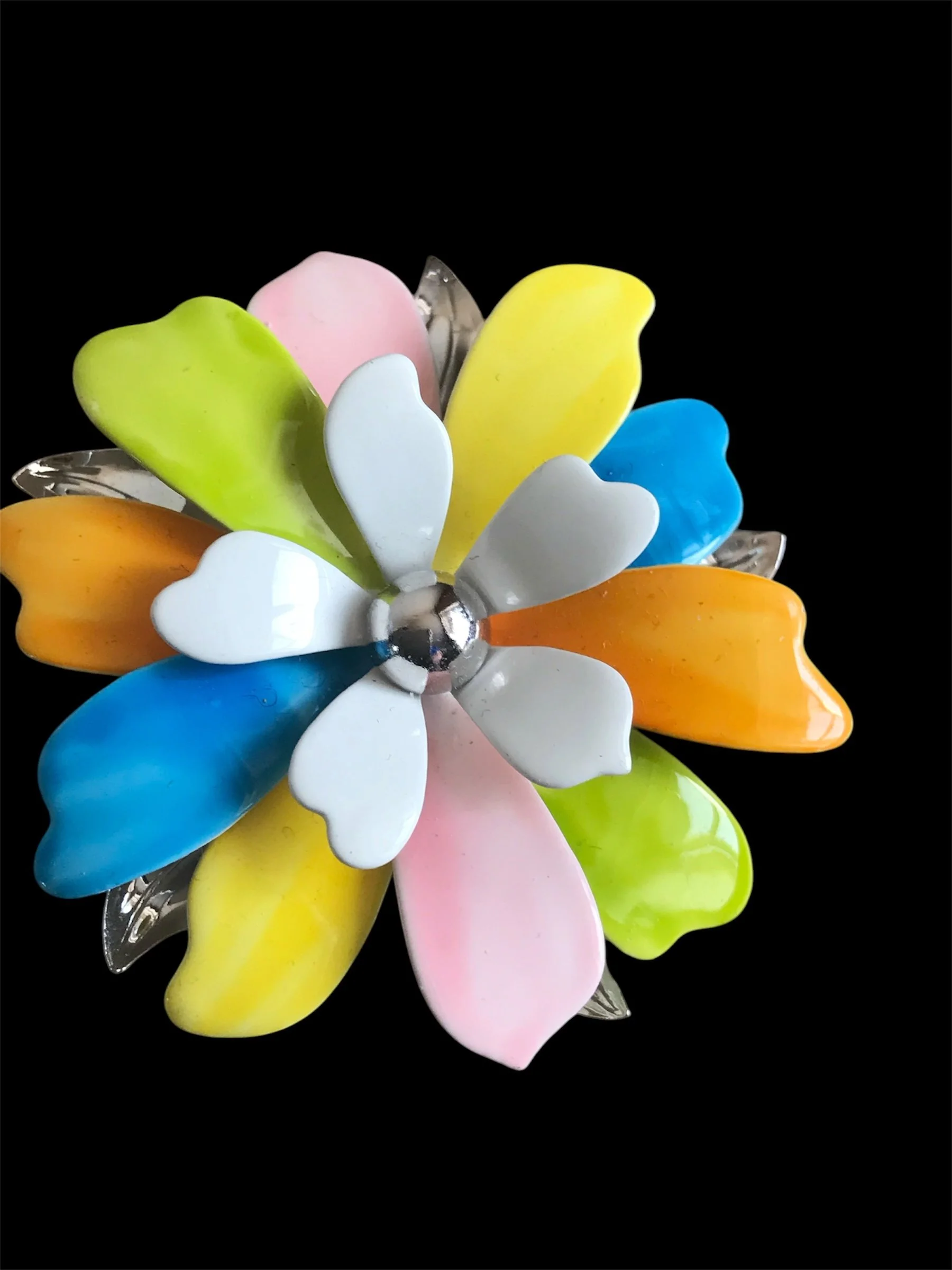 Sarah Coventry Flower Brooch & Earrings Set 🌸