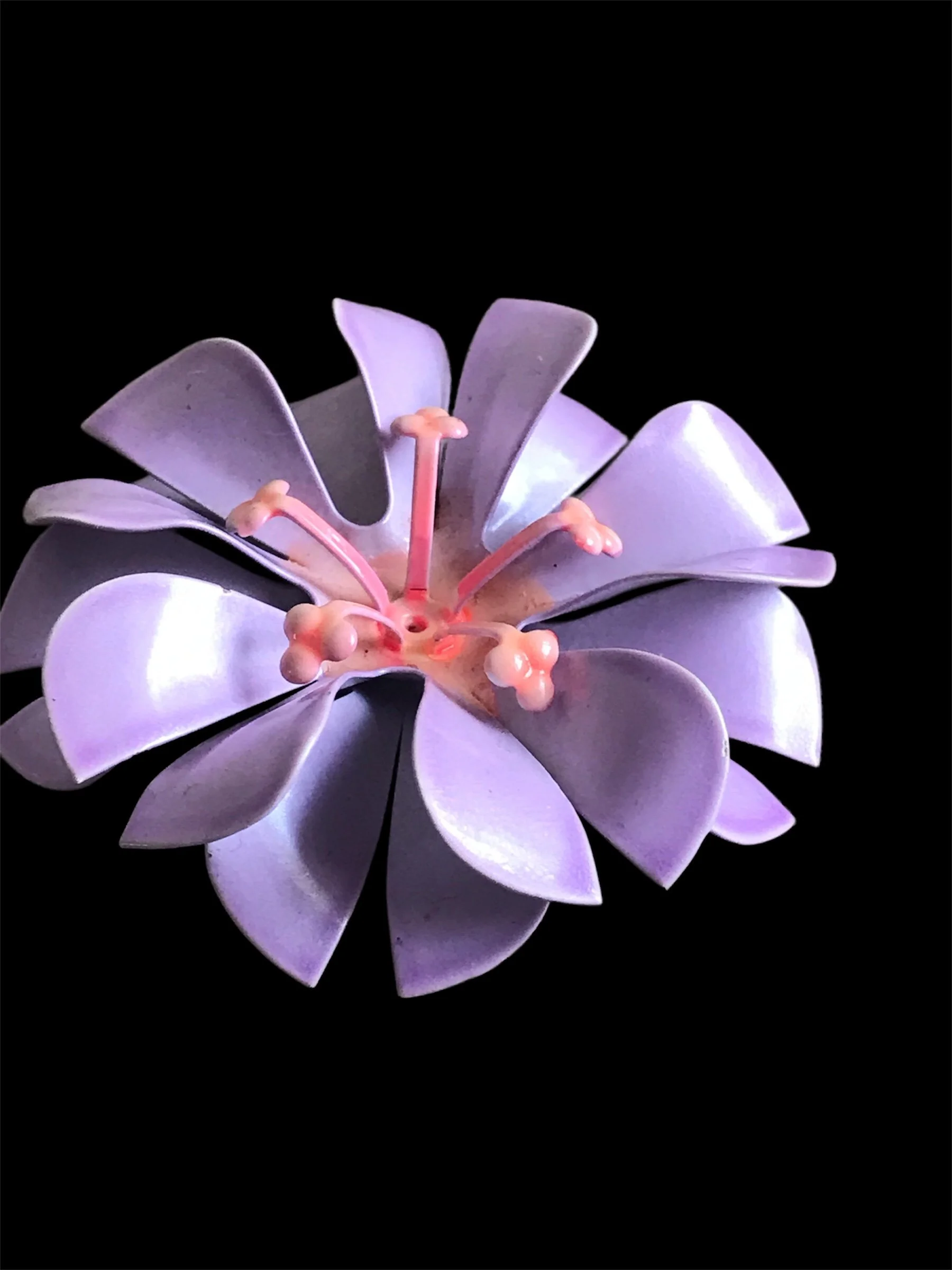 1950s Purple Flower Brooch 💜