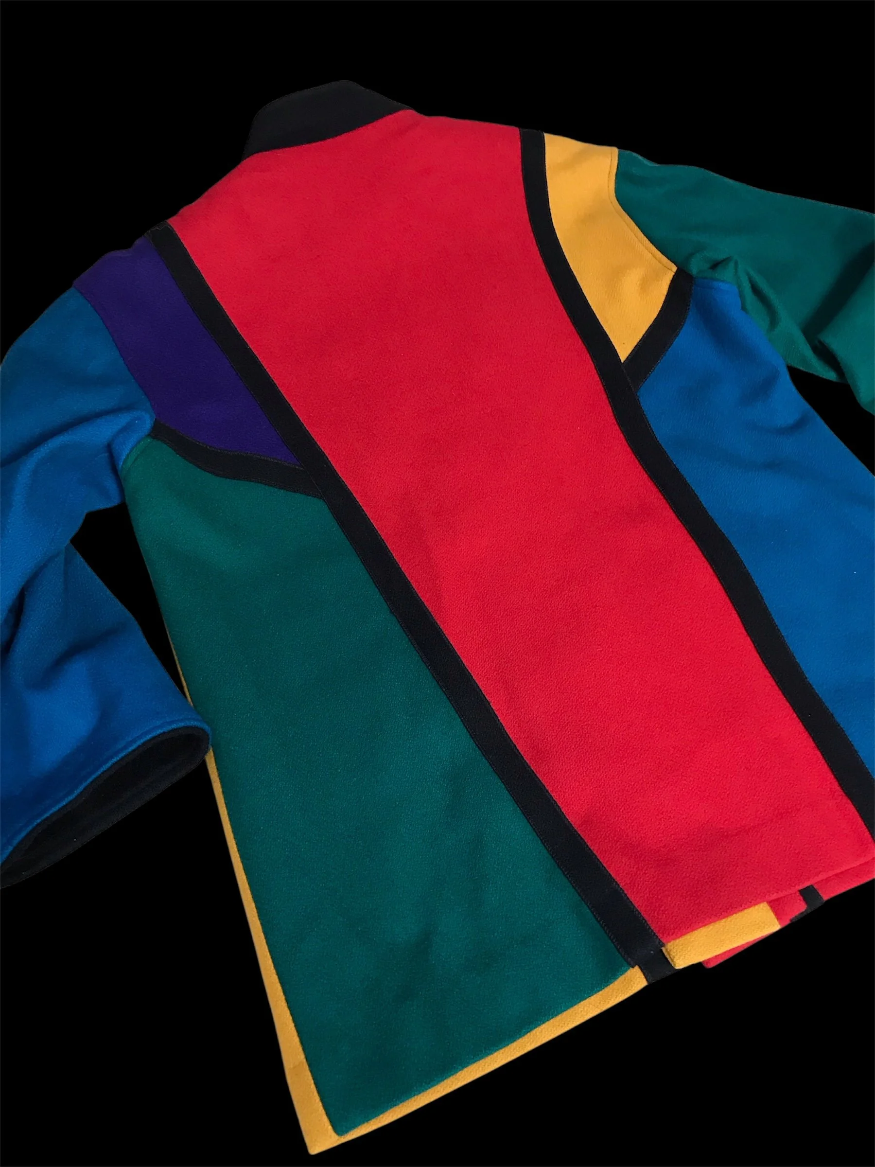 Herman Kay Colour Block Coat 🟥🟩🟦🟨