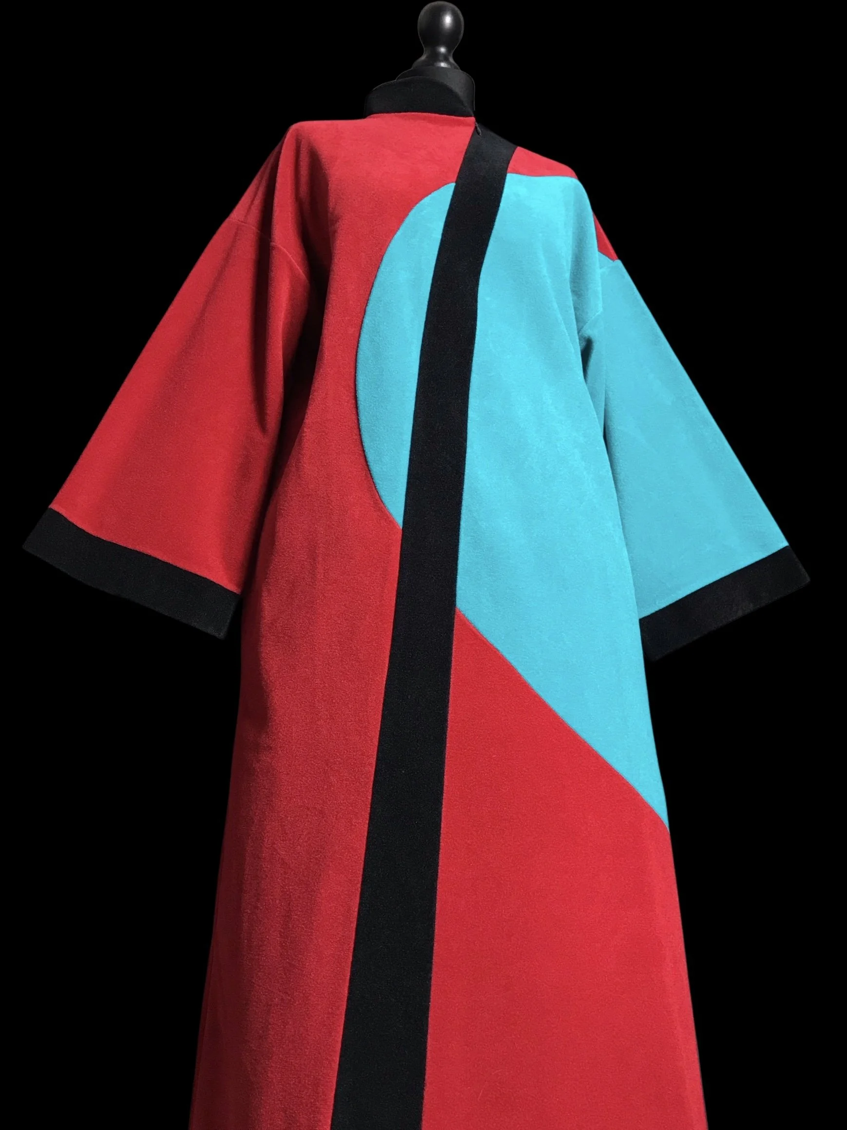 Vanity Fair Geometric Arc Maxi Dress